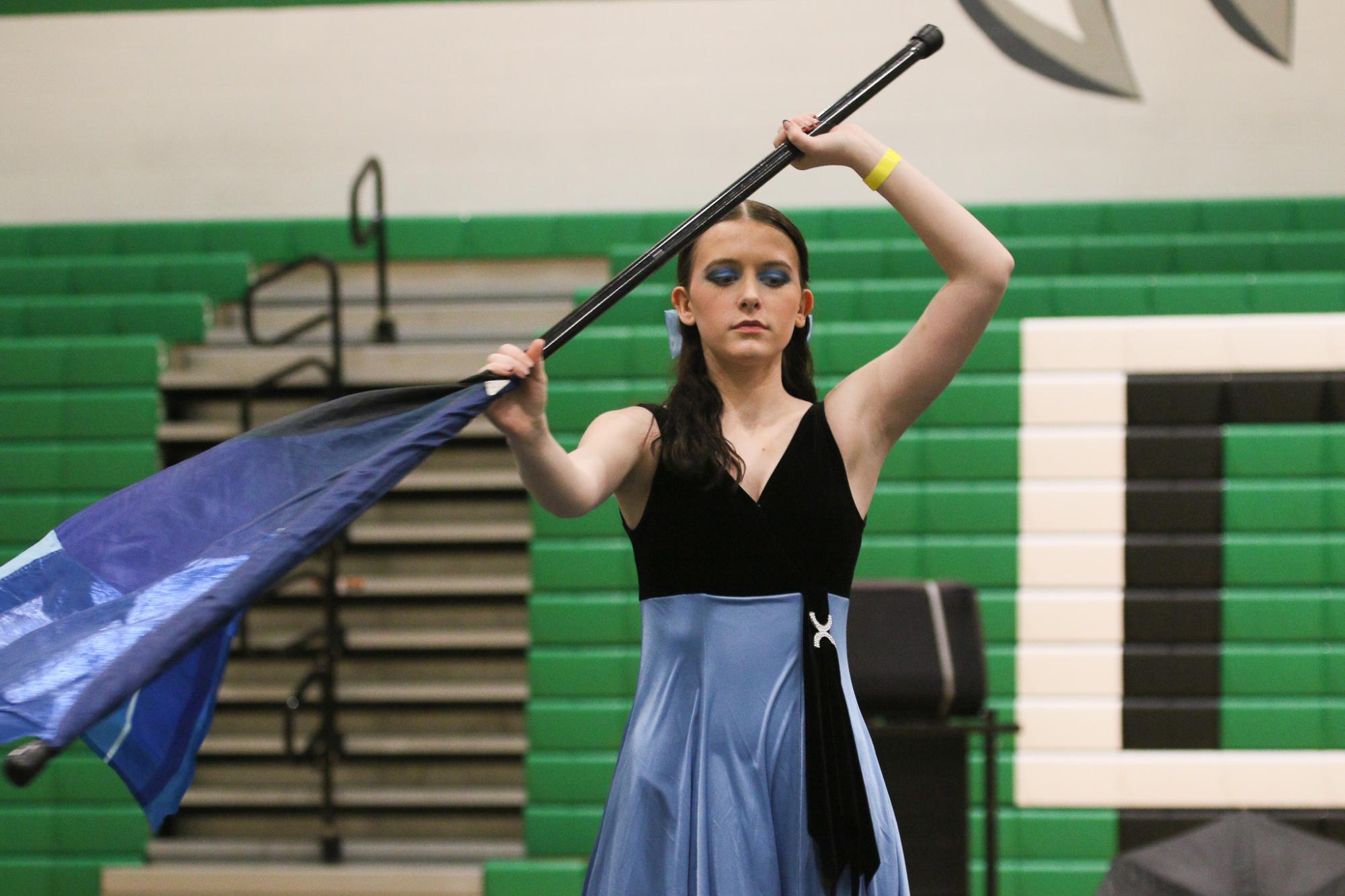 SIPAA Winterguard & ICT Winds Competition (Photos by Bree Stuhlsatz)