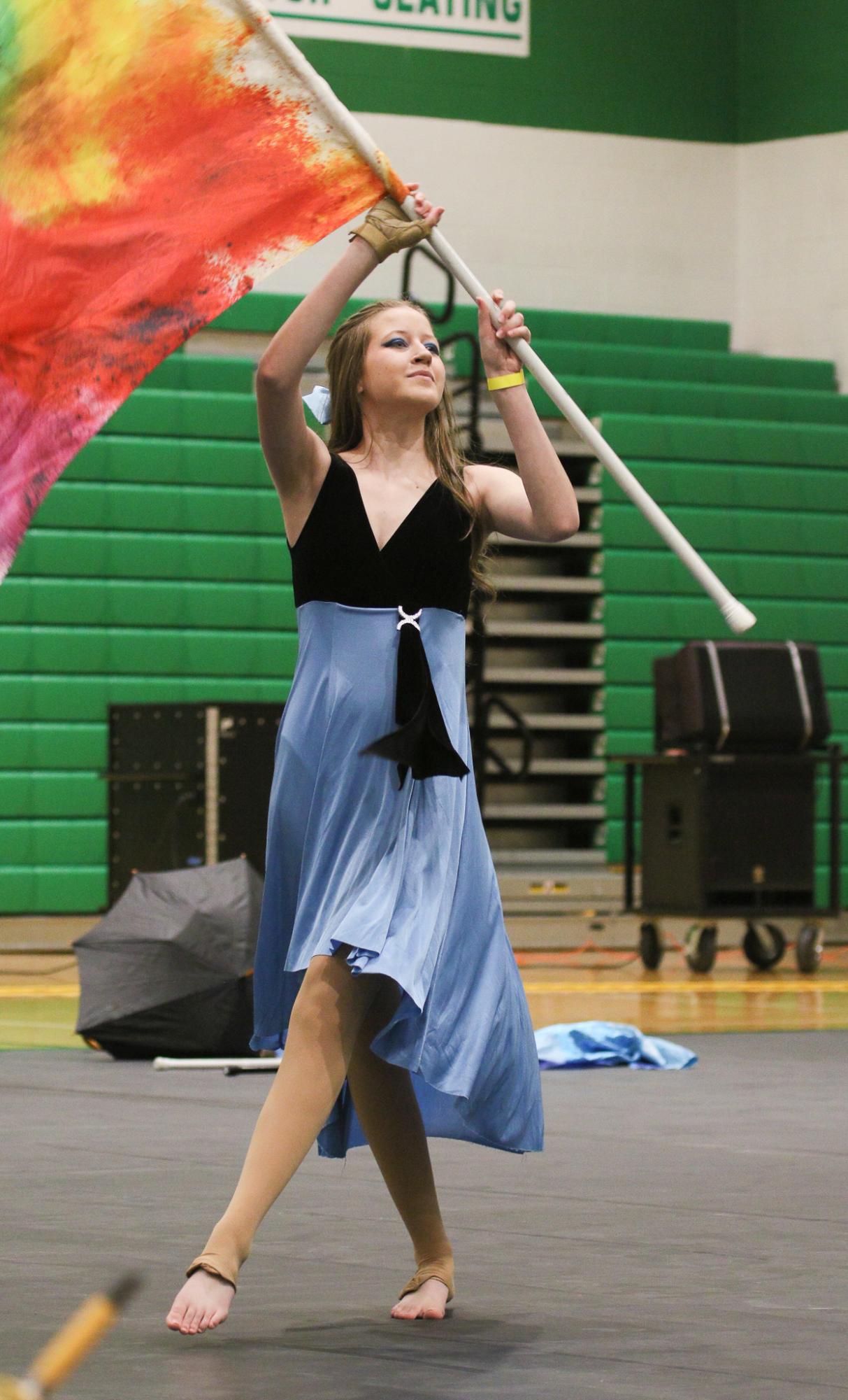 SIPAA Winterguard & ICT Winds Competition (Photos by Bree Stuhlsatz)