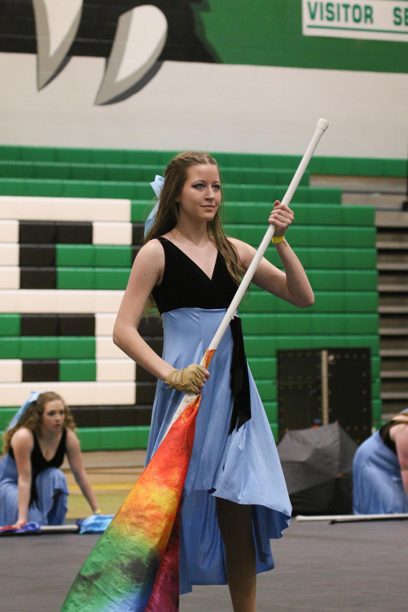 SIPAA Winterguard & ICT Winds Competition (Photos by Bree Stuhlsatz)