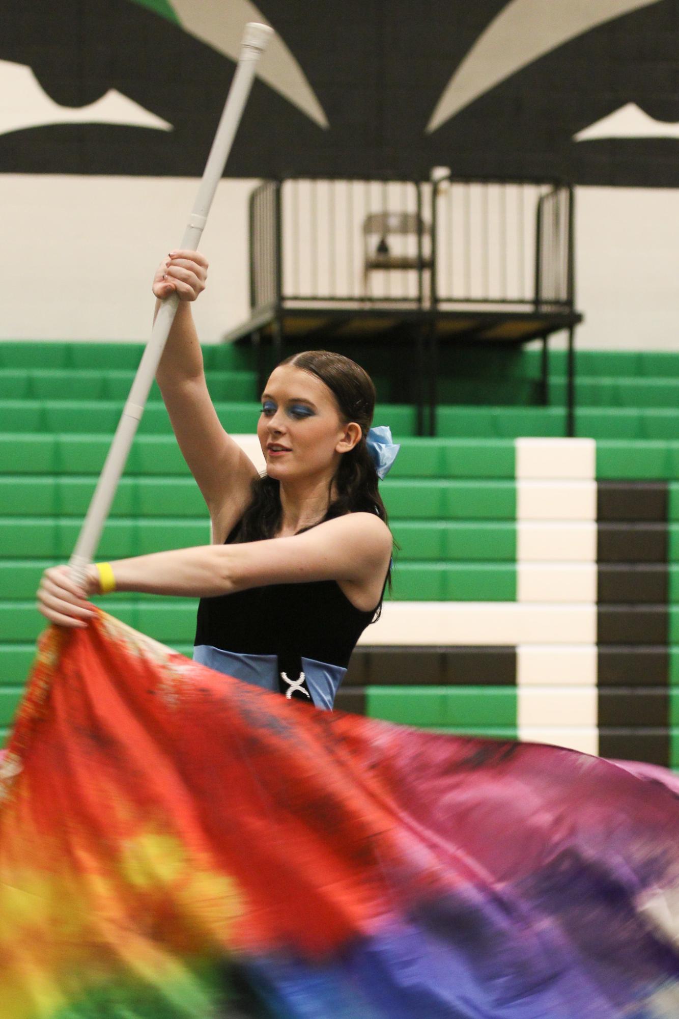 SIPAA Winterguard & ICT Winds Competition (Photos by Bree Stuhlsatz)