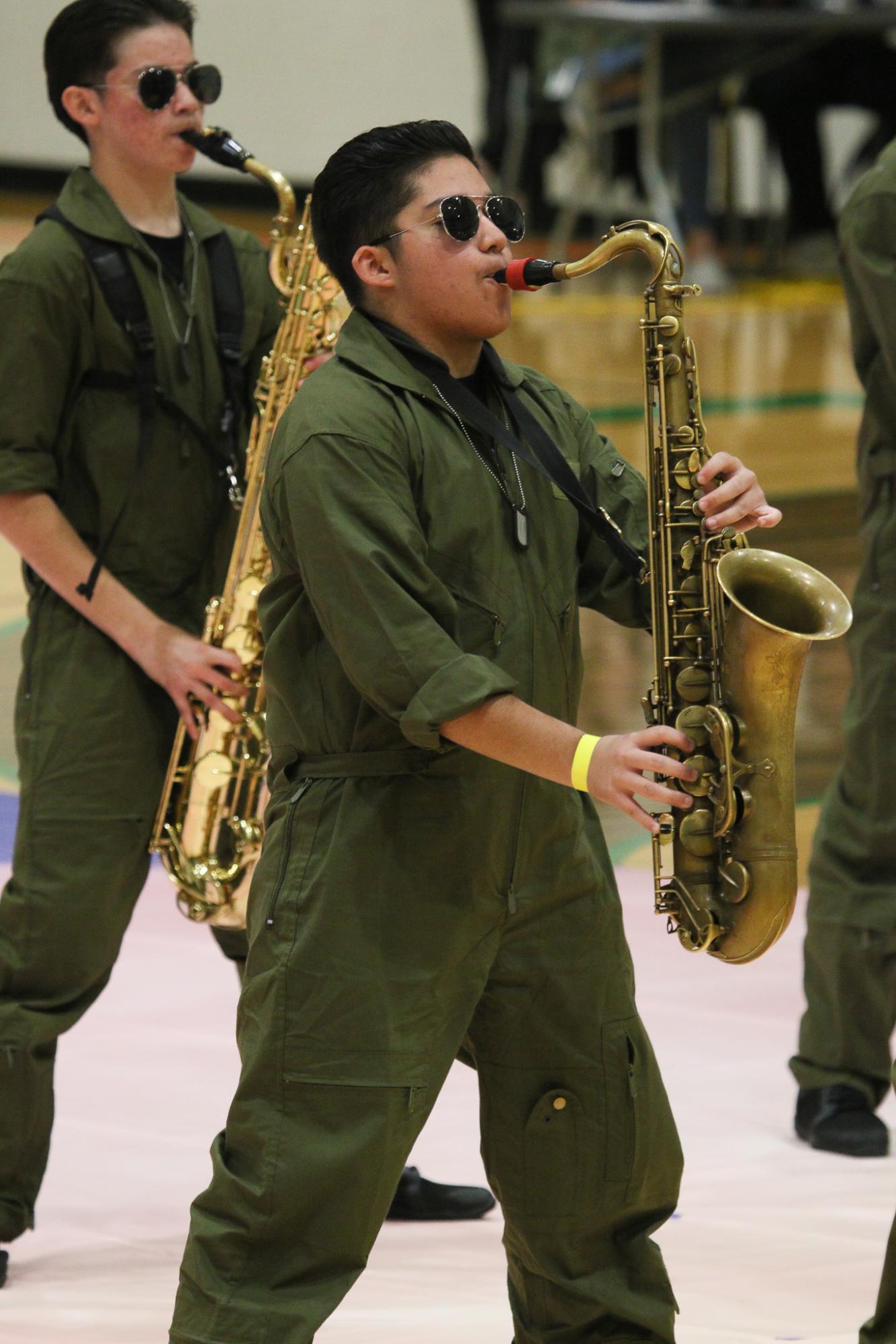 SIPAA Winterguard & ICT Winds Competition (Photos by Bree Stuhlsatz)