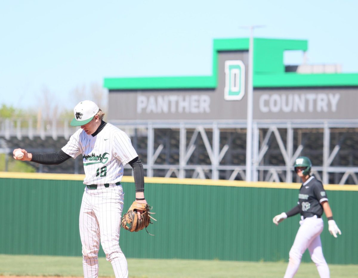 The varsity baseball team played a doubleheader against the Blue Valley Southwest Wolves. The Panthers fell 0-2 in games.