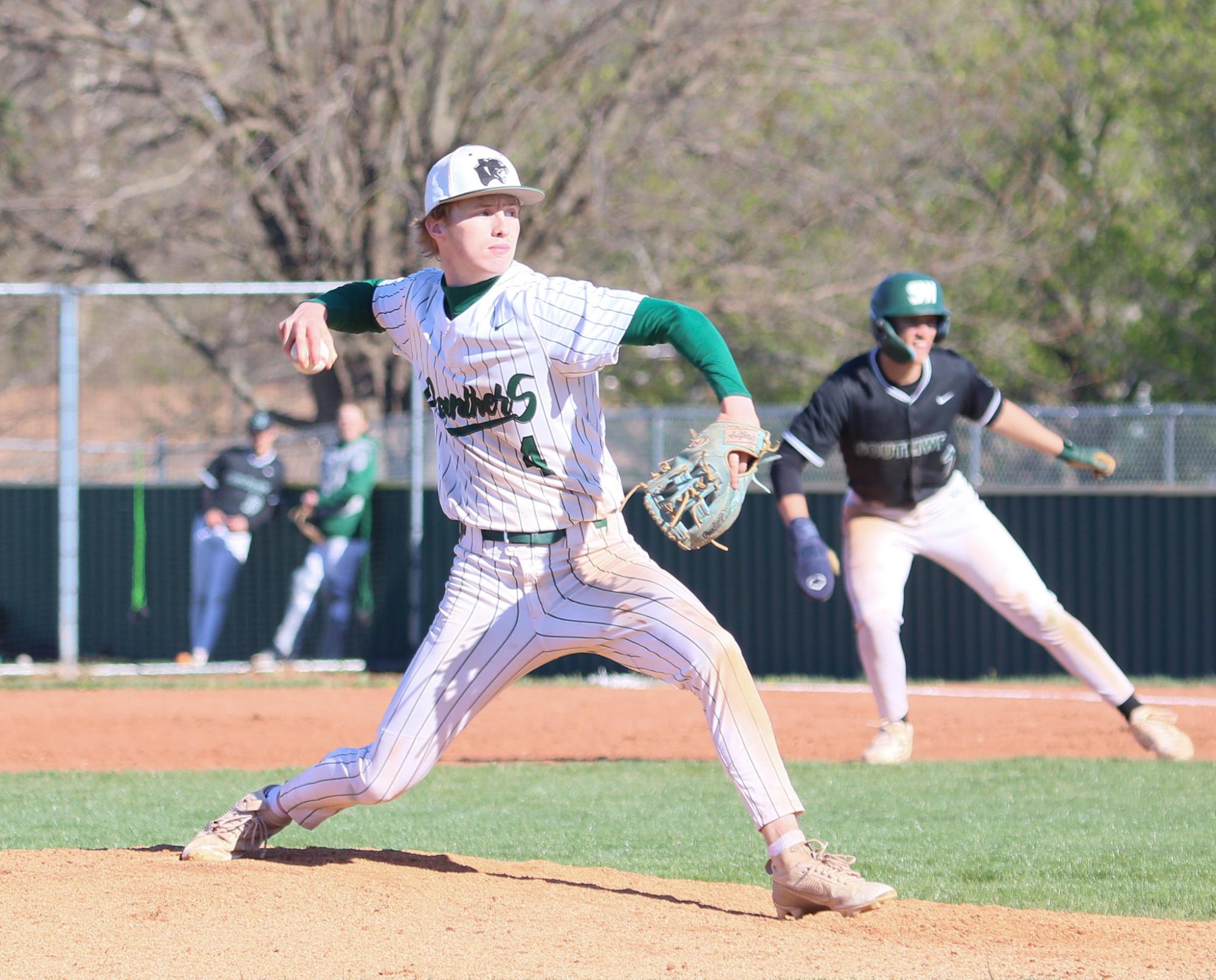 Baseball vs. Blue Valley Southwest (Photos by Bree Stuhlsatz)