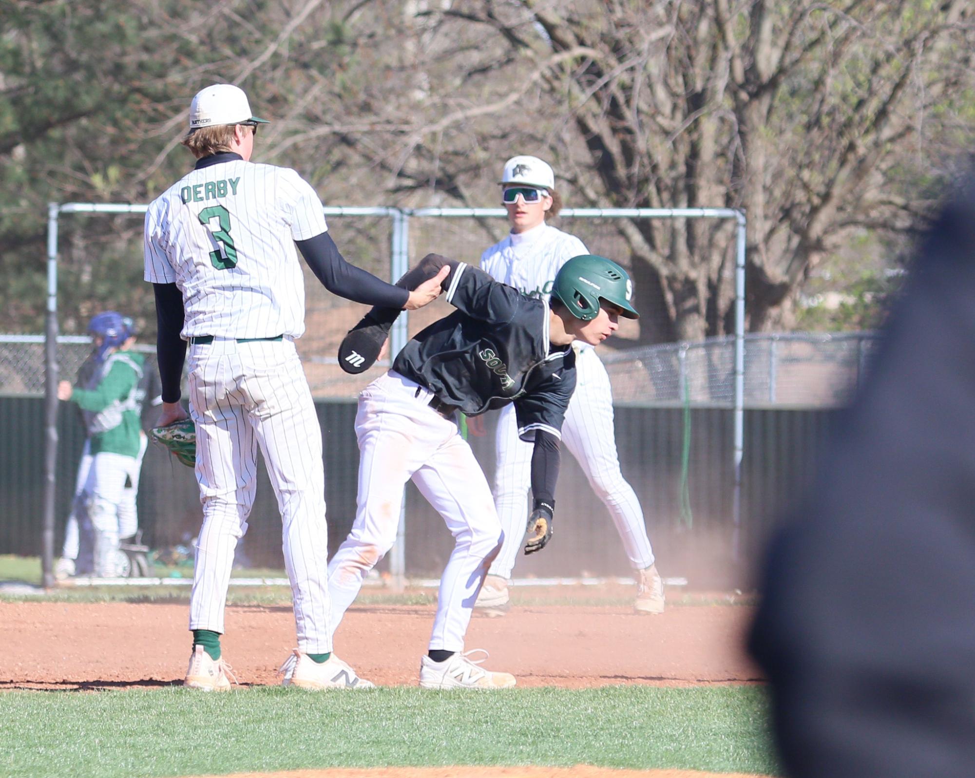 Baseball vs. Blue Valley Southwest (Photos by Bree Stuhlsatz)