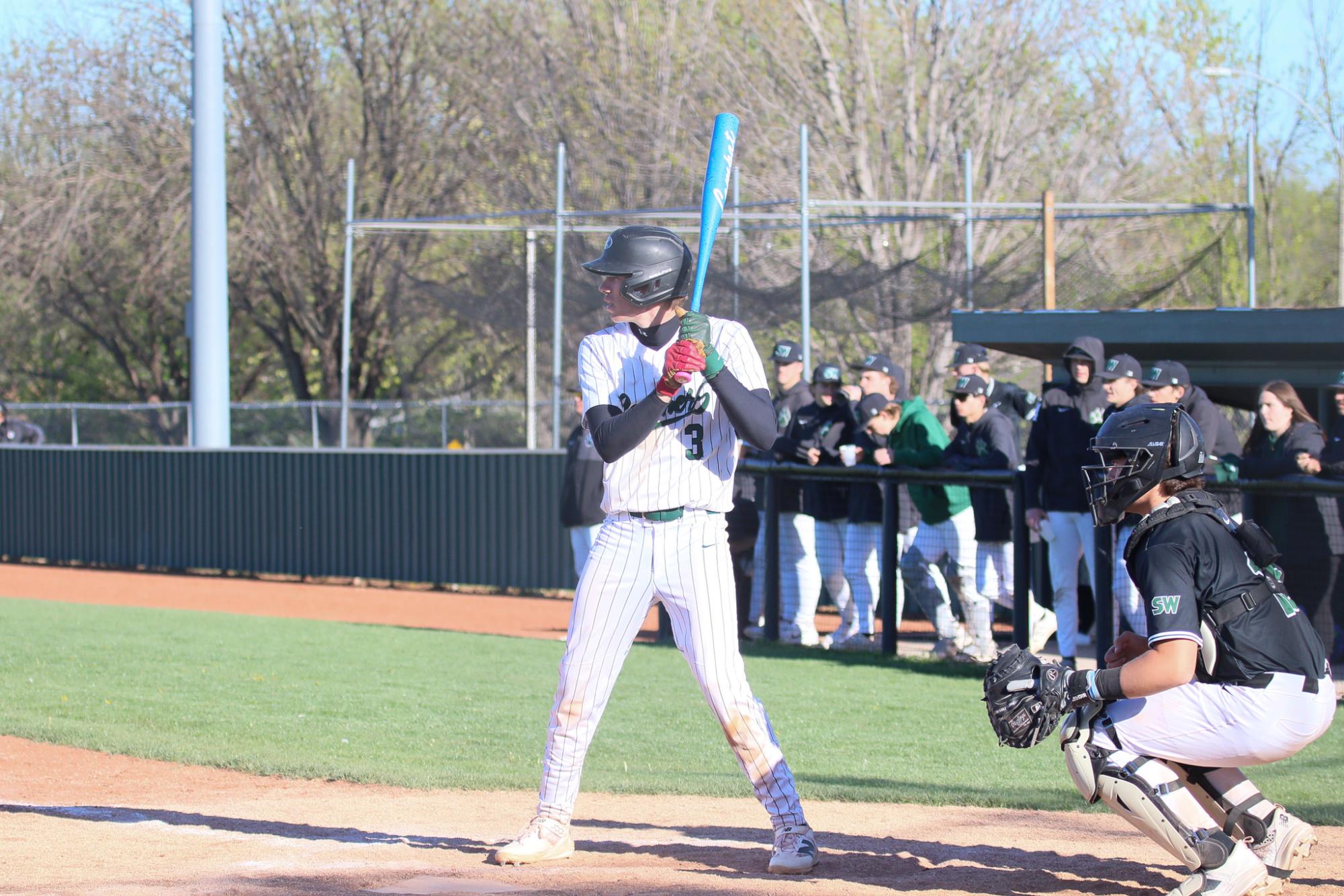 Baseball vs. Blue Valley Southwest (Photos by Bree Stuhlsatz)