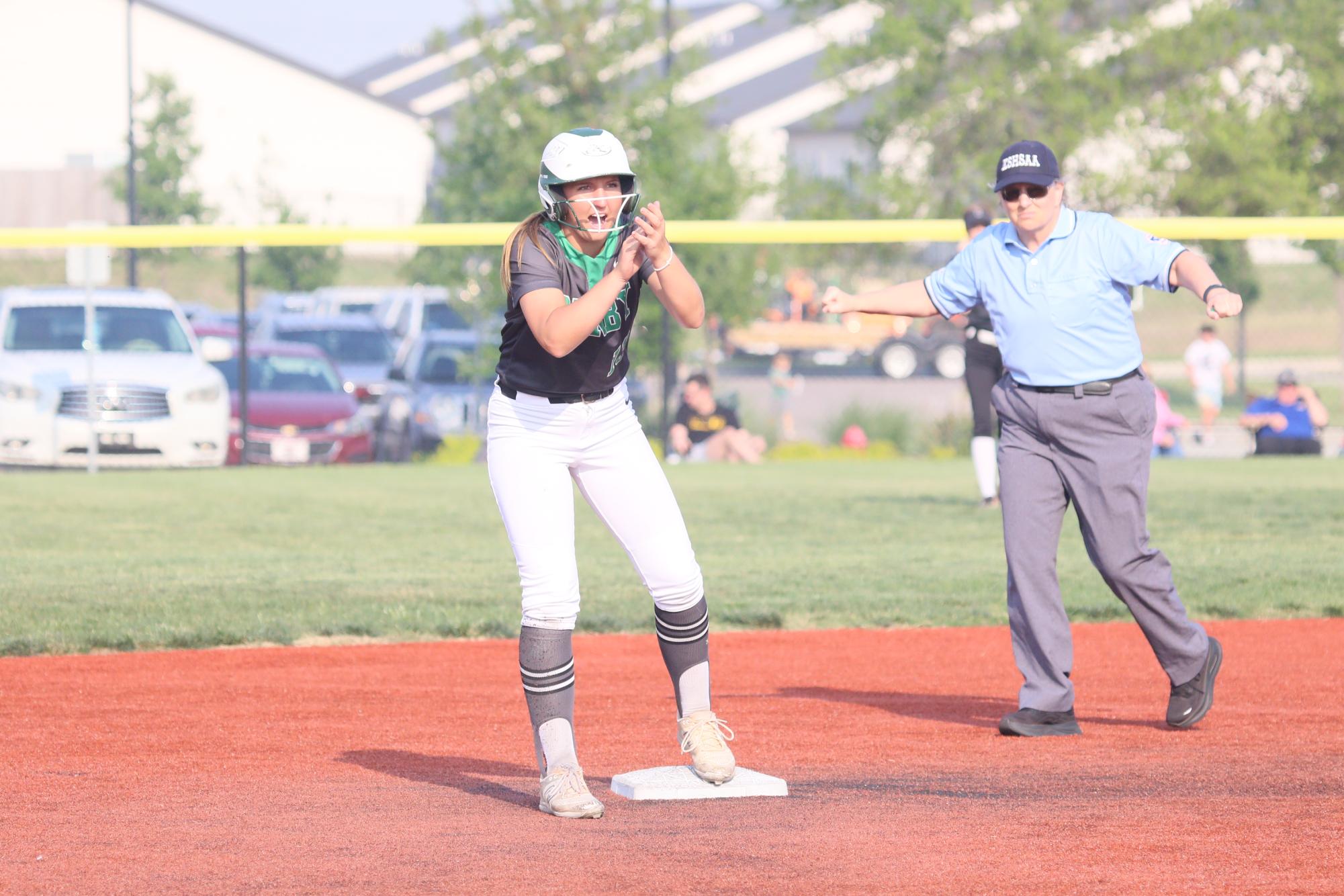 Softball vs. Campus (Photos by Emmersyn Bonebrake)