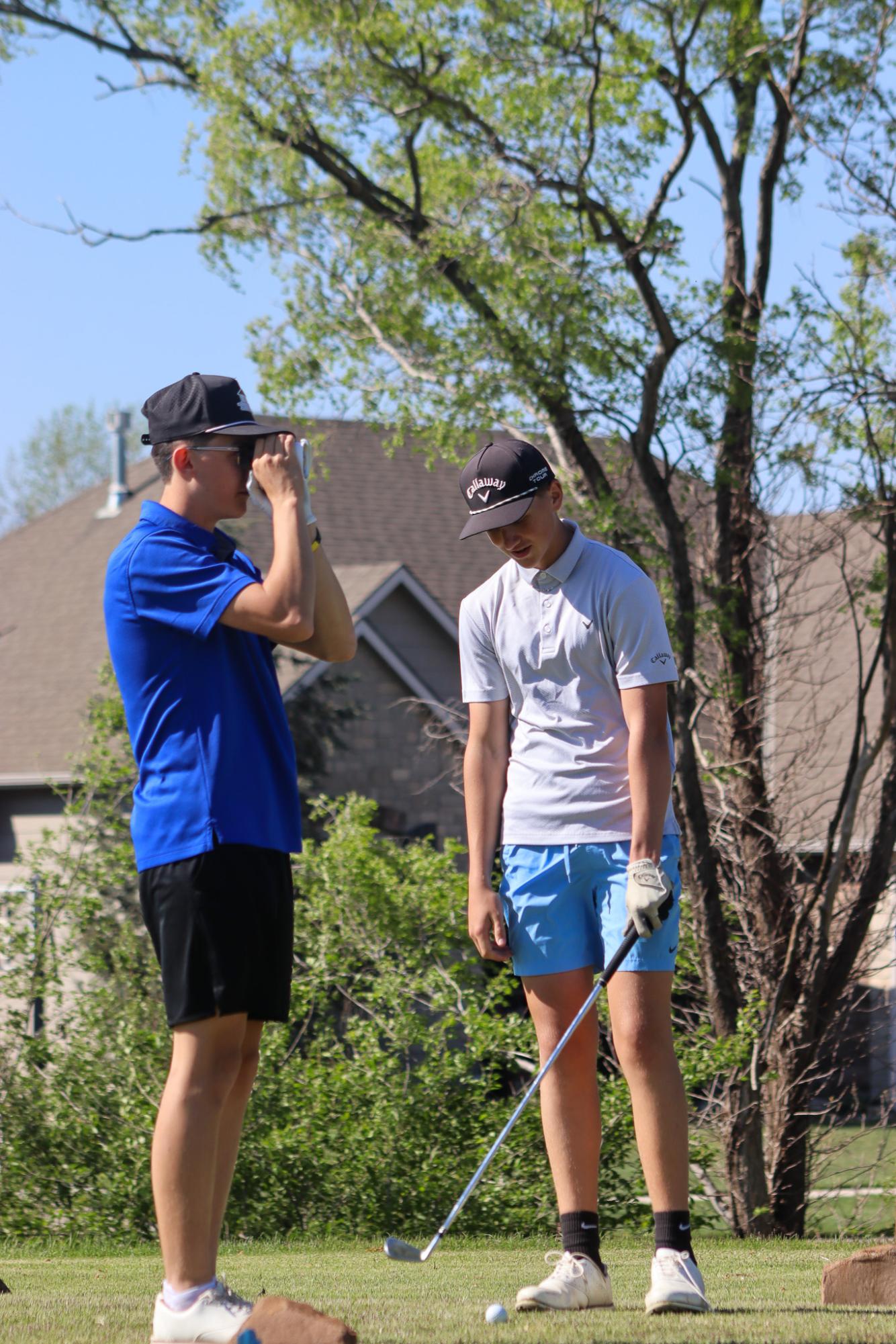Golf Practice (Photos by Madison Hite)