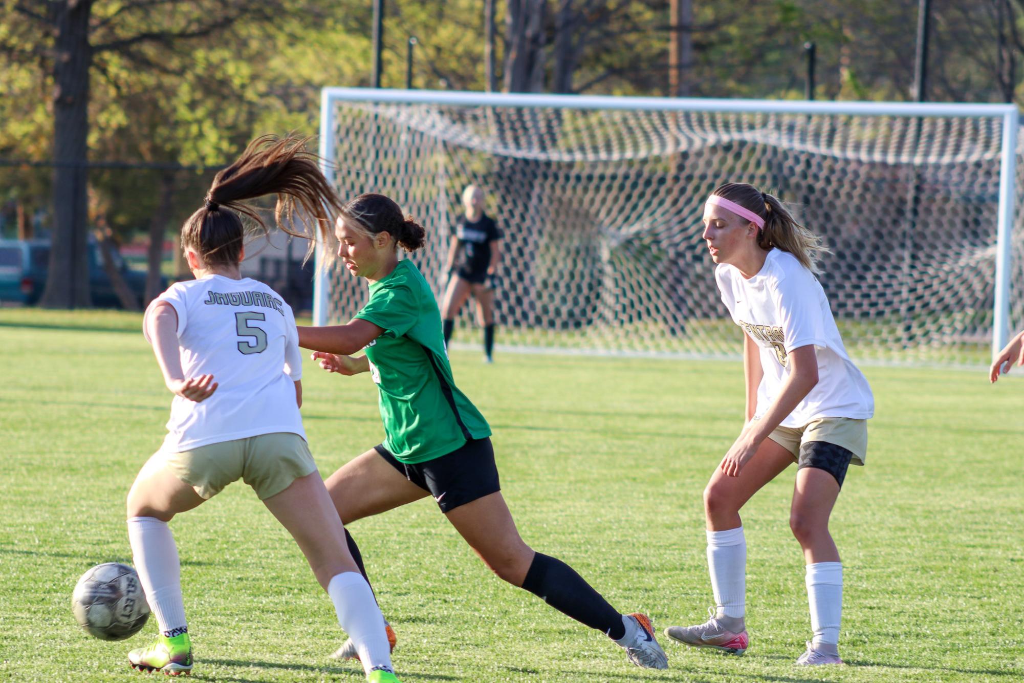 Girls varsity soccer vs. Andover Central (Photos by Delainey Sephenson)