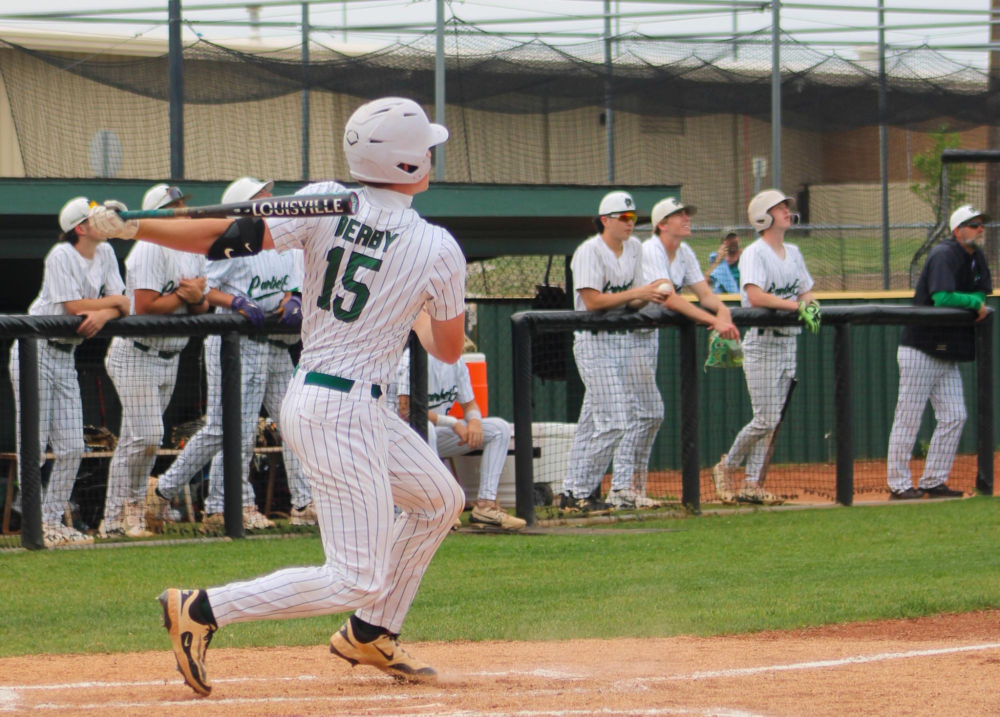Boys Varsity Baseball vs. Valley Center ( Photos by Tristan Anderson )