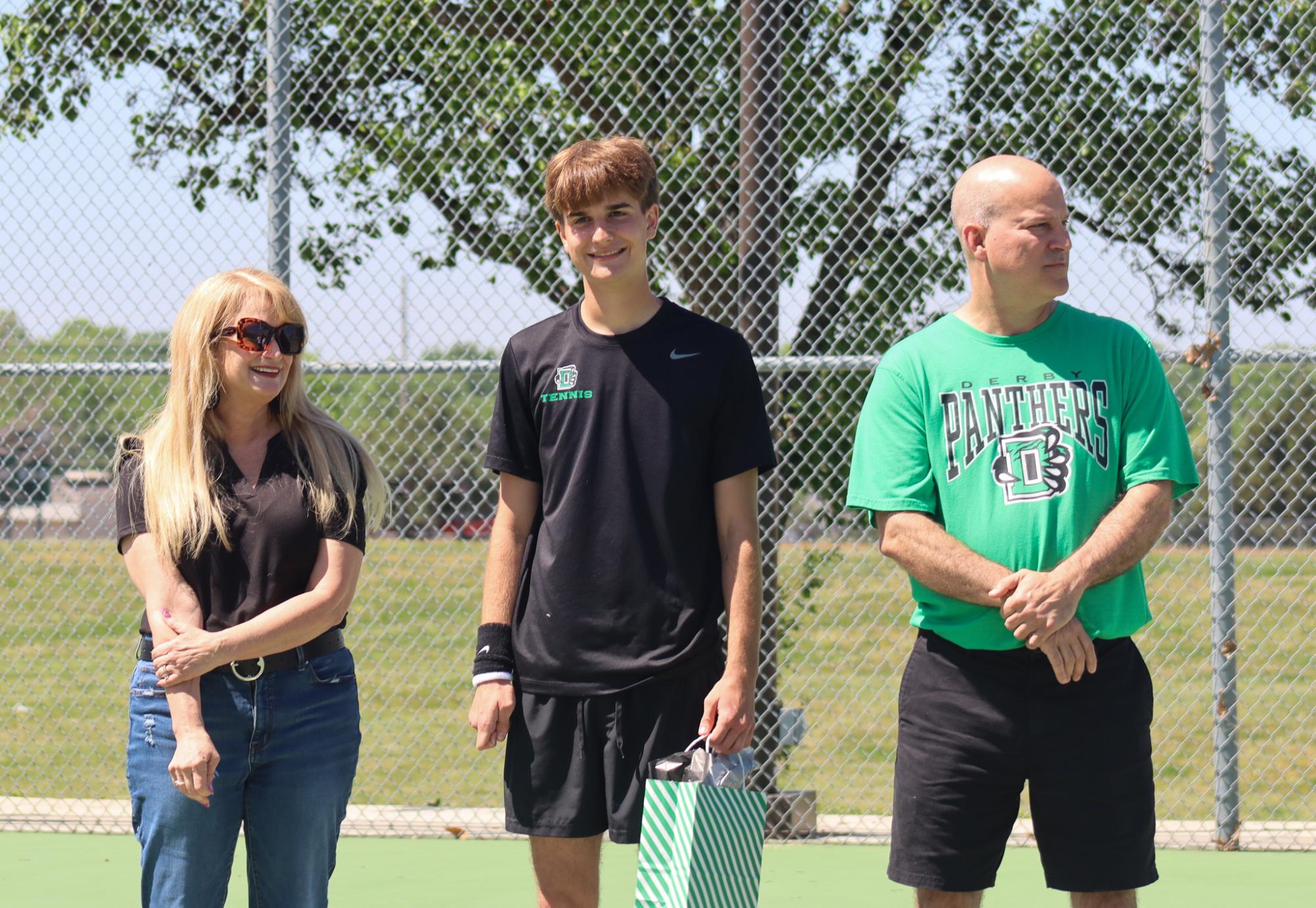 Boys Tennis Senior Night (Photos by Abbie Villarreal)