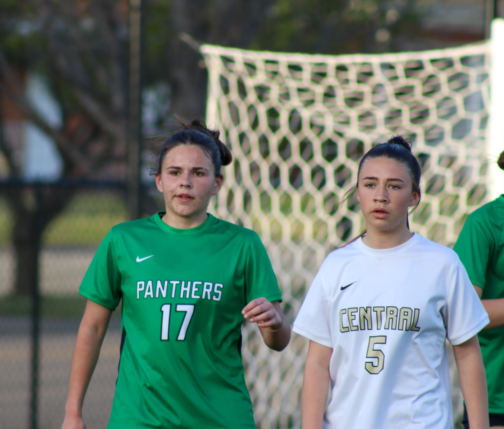Girls varsity soccer vs. Andover Central (Photos by Delainey Sephenson)