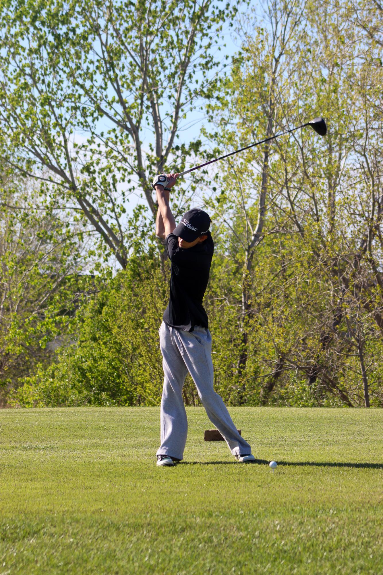Golf Practice (Photos by Madison Hite)