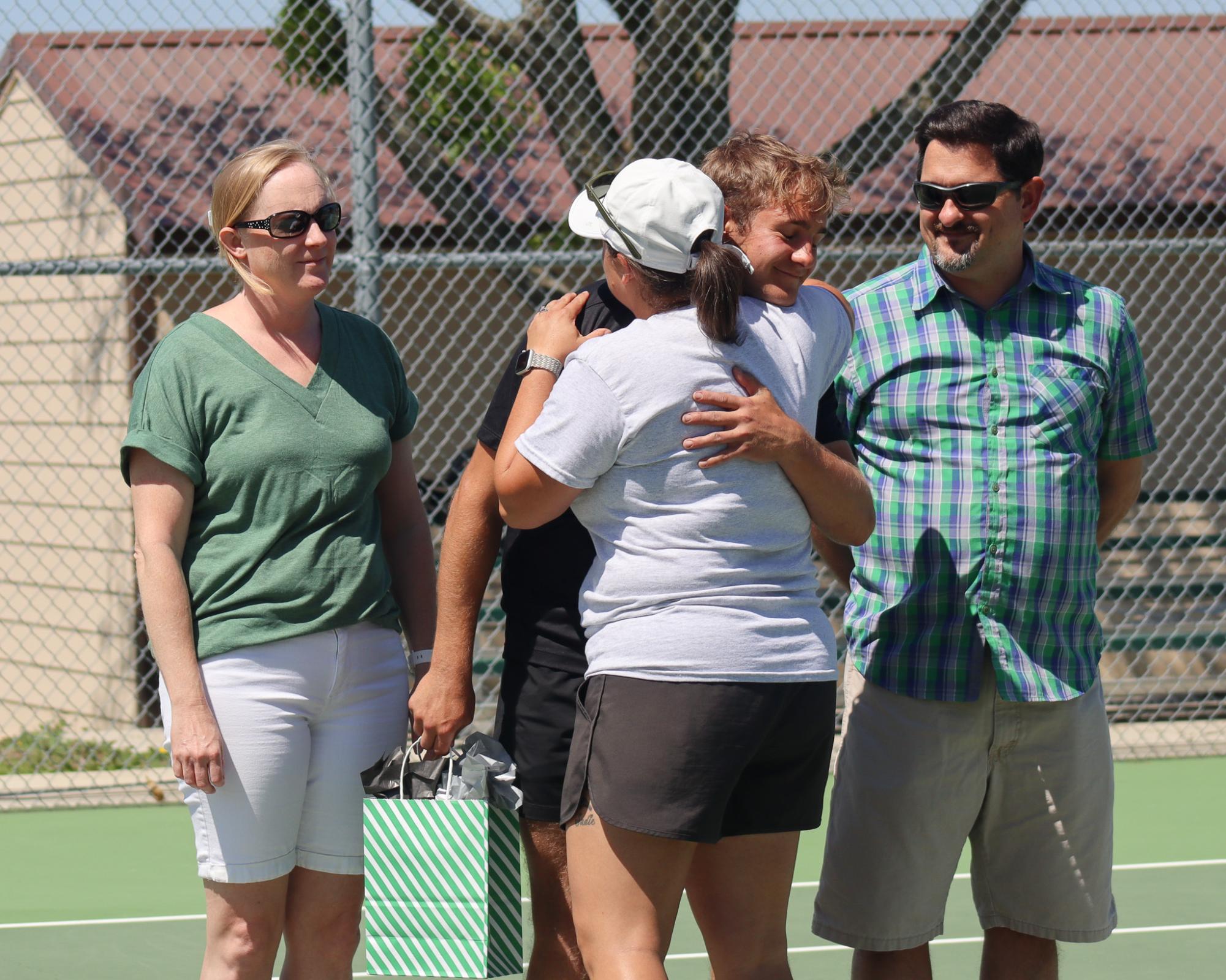 Boys Tennis Senior Night (Photos by Abbie Villarreal)