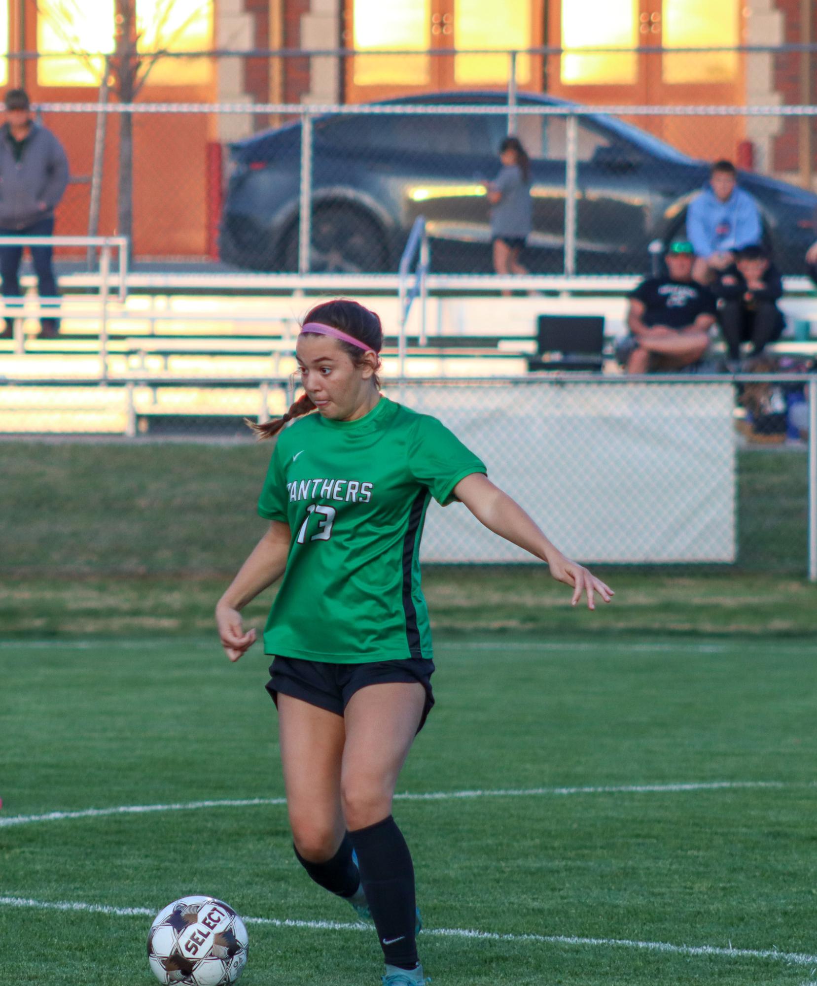 Girls varsity soccer vs. Andover Central (Photos by Delainey Sephenson)