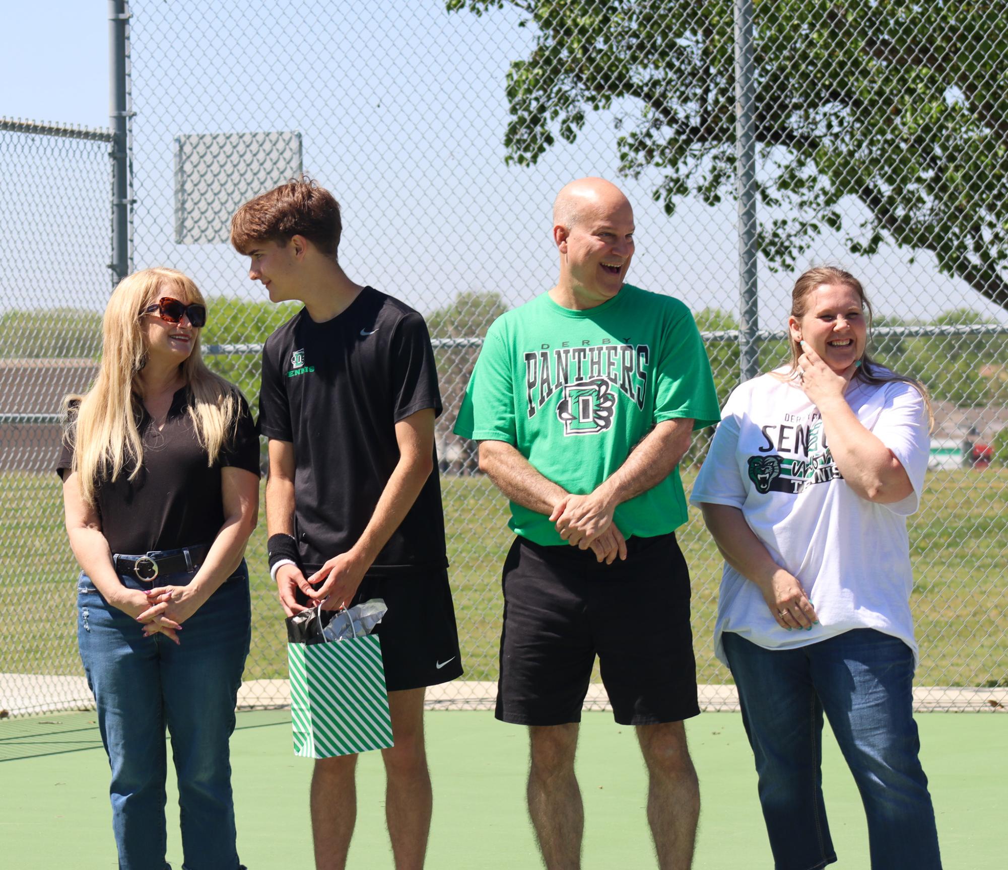 Boys Tennis Senior Night (Photos by Abbie Villarreal)