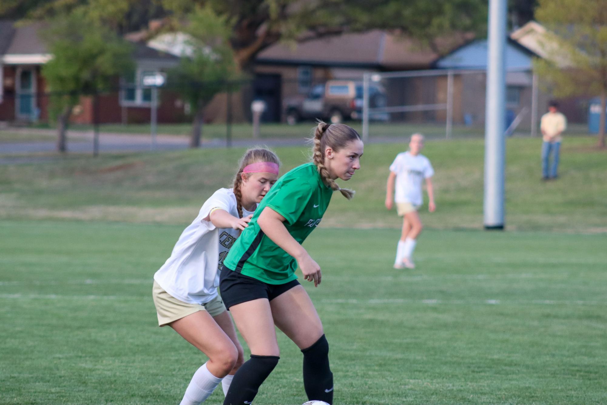 Girls varsity soccer vs. Andover Central (Photos by Delainey Sephenson)