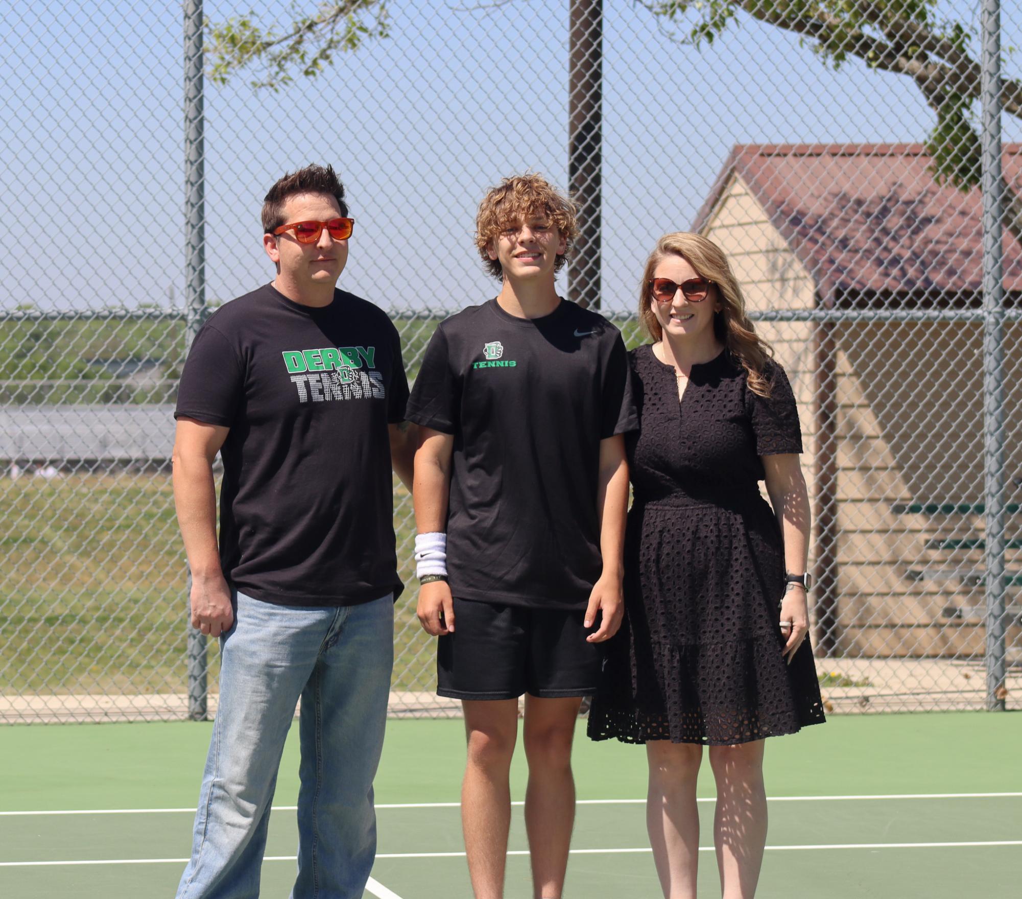 Boys Tennis Senior Night (Photos by Abbie Villarreal)