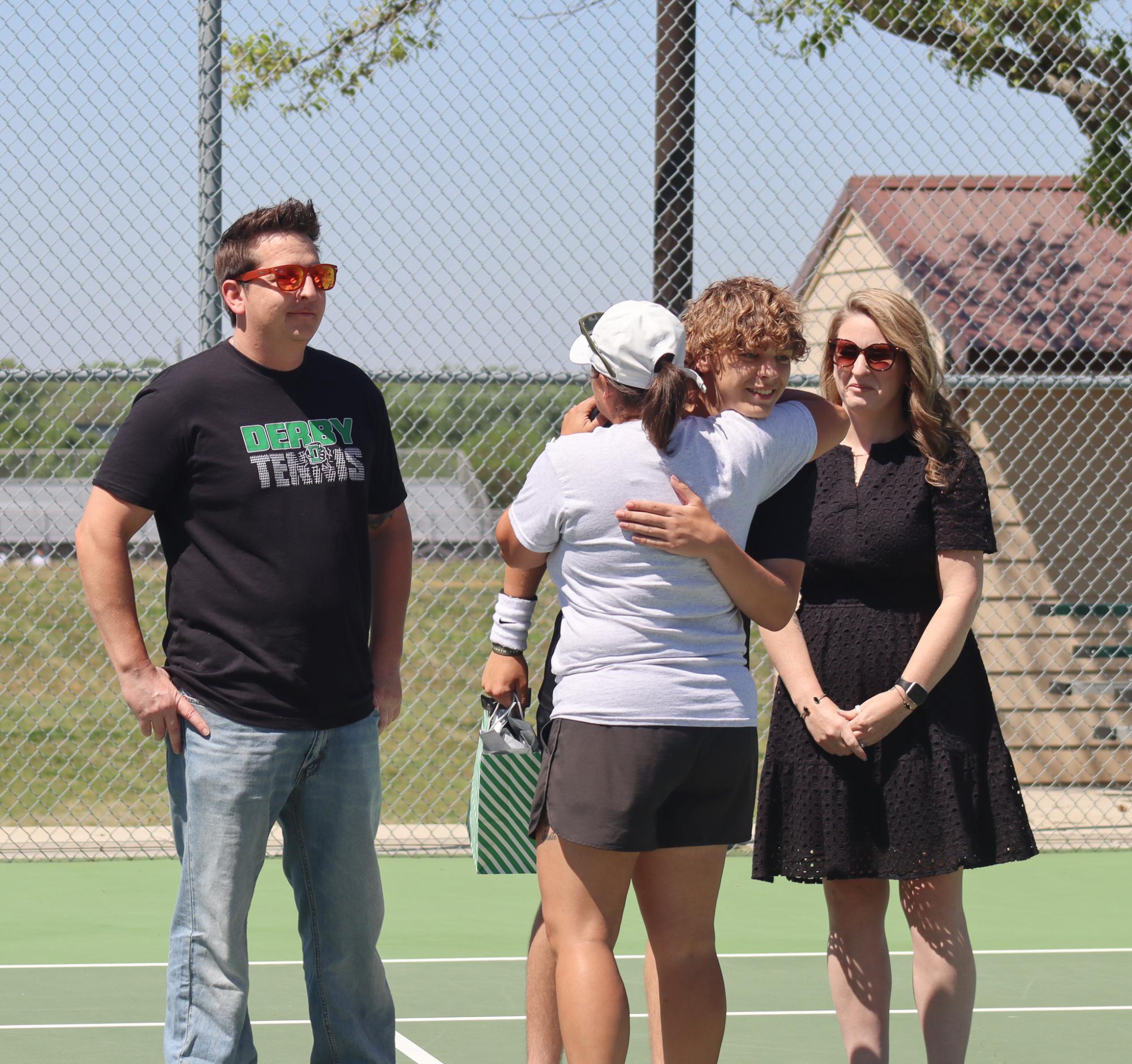 Boys Tennis Senior Night (Photos by Abbie Villarreal)