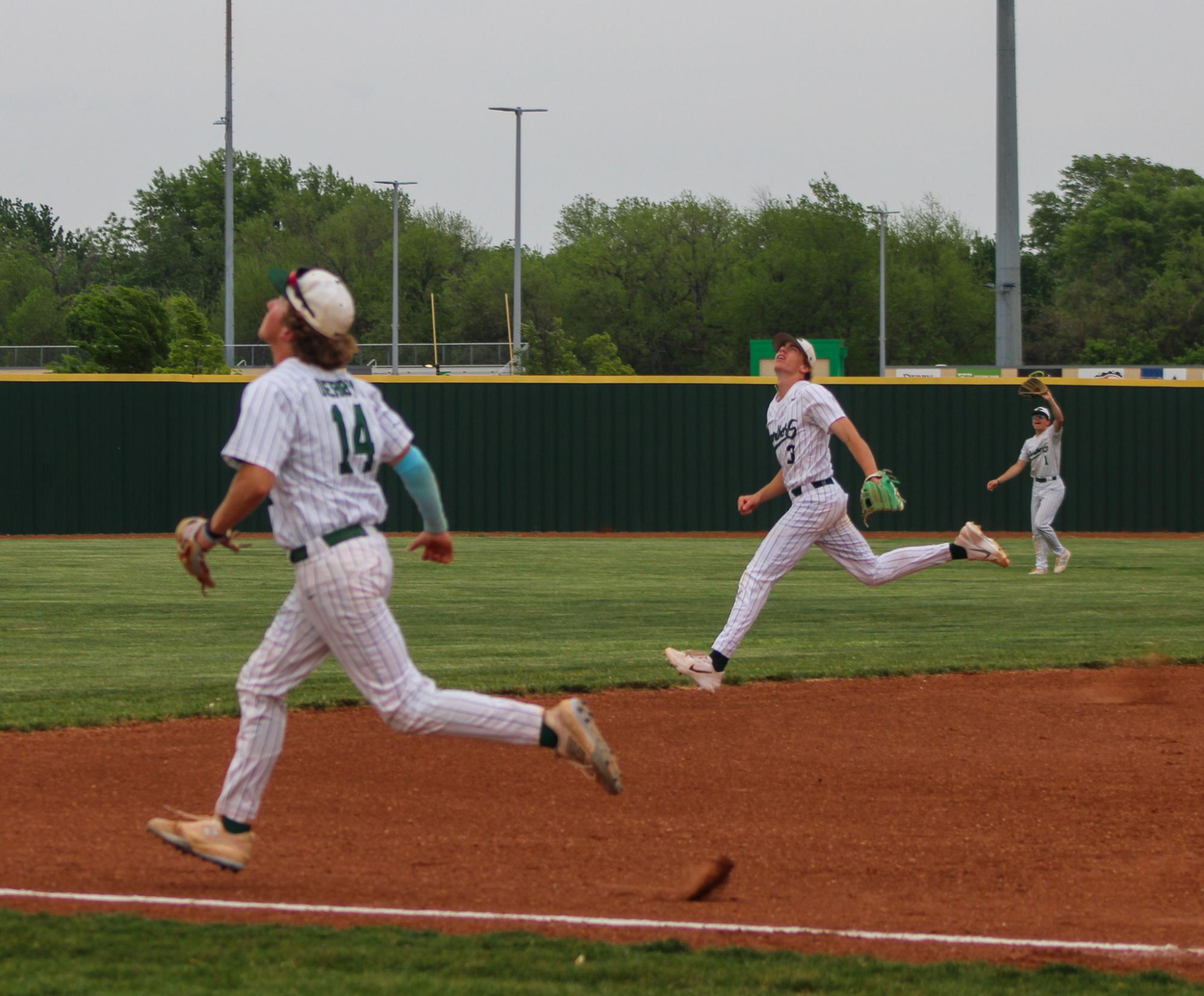 Boys Varsity Baseball vs. Valley Center ( Photos by Tristan Anderson )