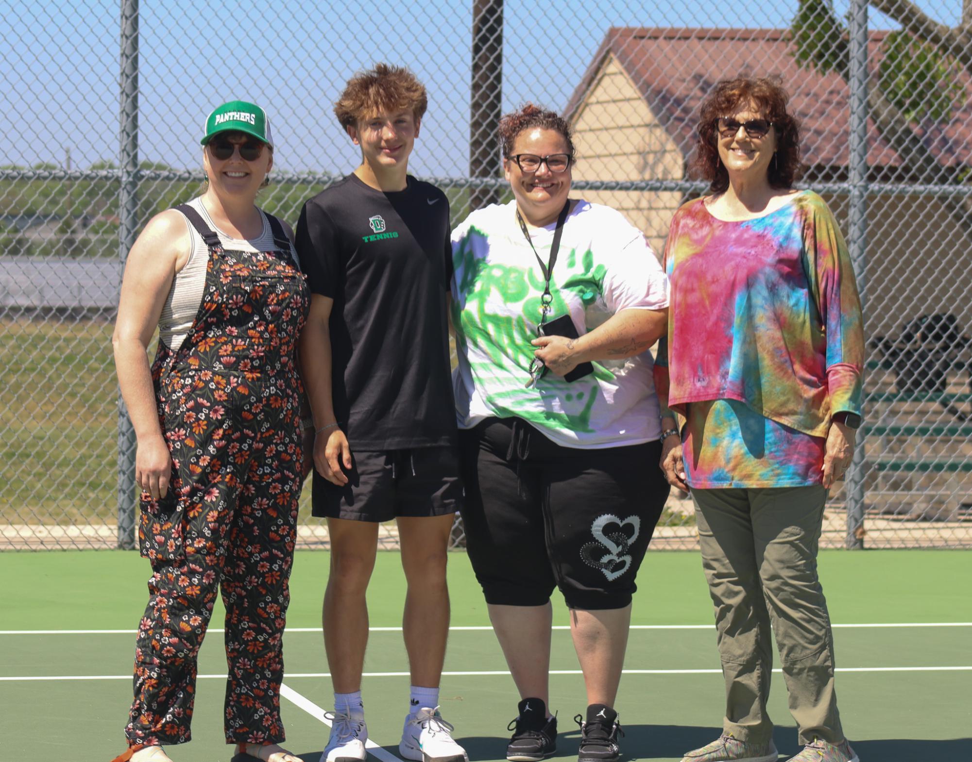 Boys Tennis Senior Night (Photos by Abbie Villarreal)