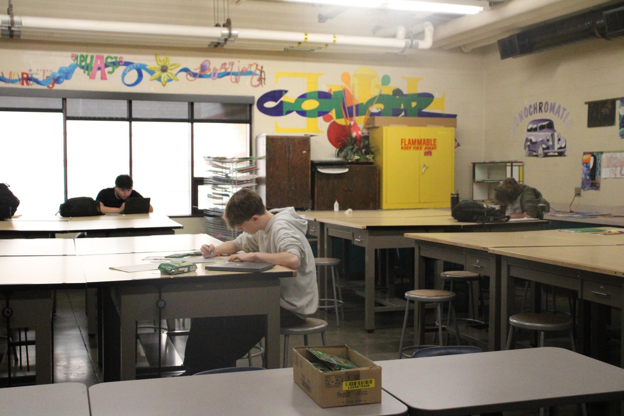 Advanced Drawing Class (Photos by Isadora Colgrove)