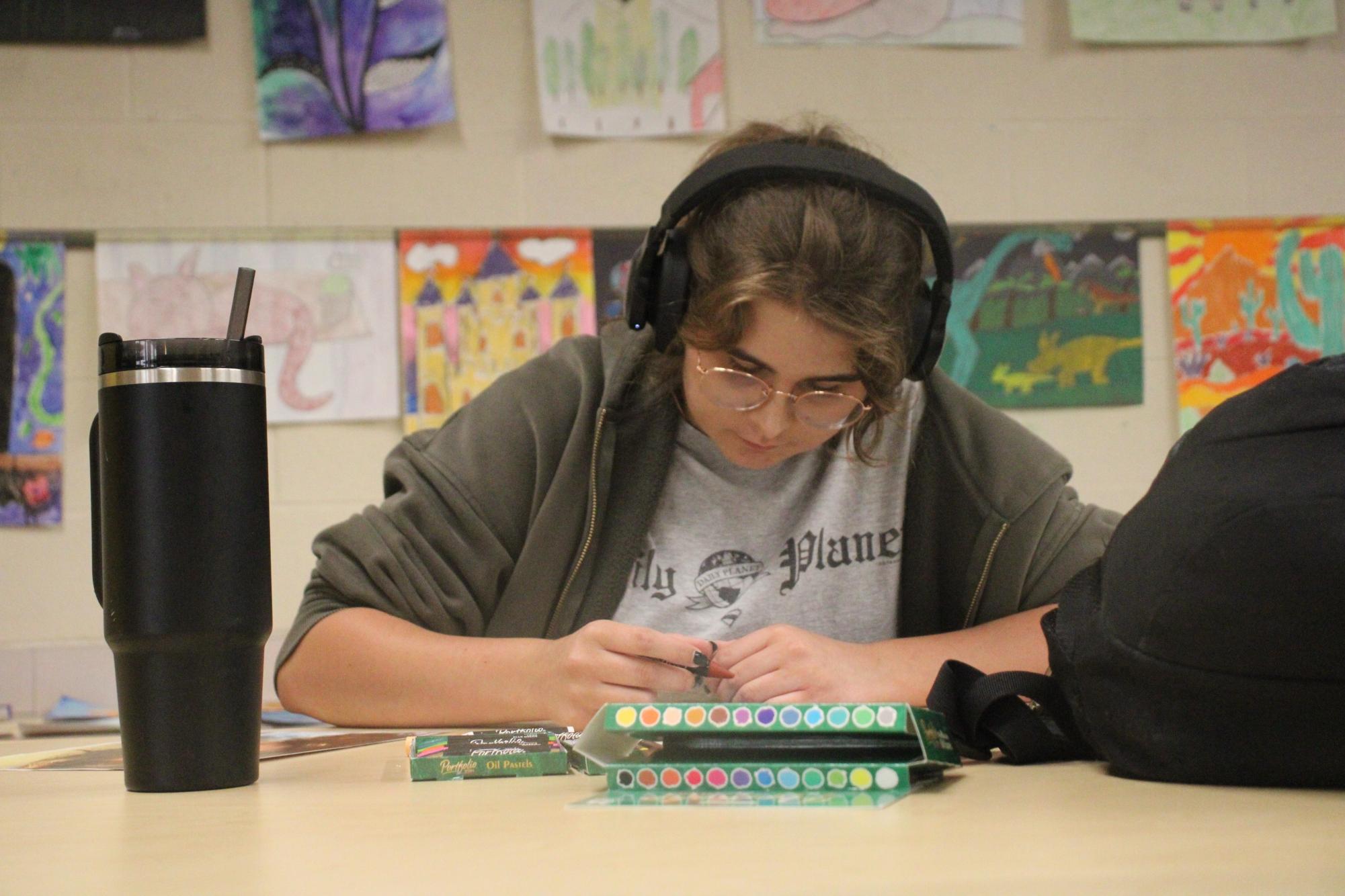 Advanced Drawing Class (Photos by Isadora Colgrove)
