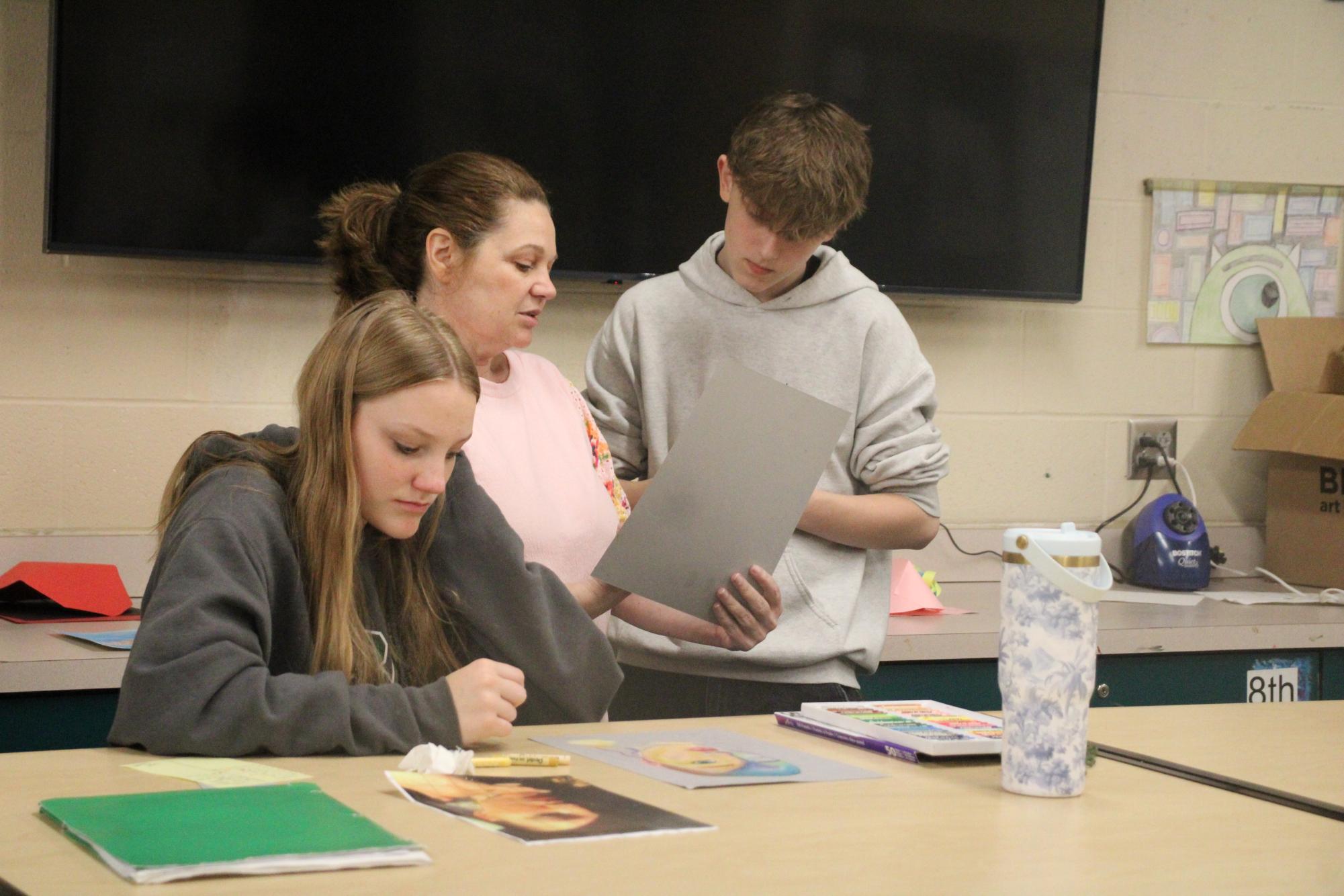 Advanced Drawing Class (Photos by Isadora Colgrove)