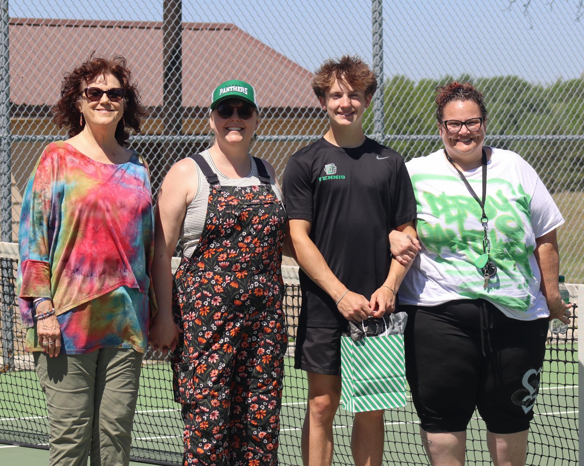 Boys Tennis Senior Night (Photos by Abbie Villarreal)