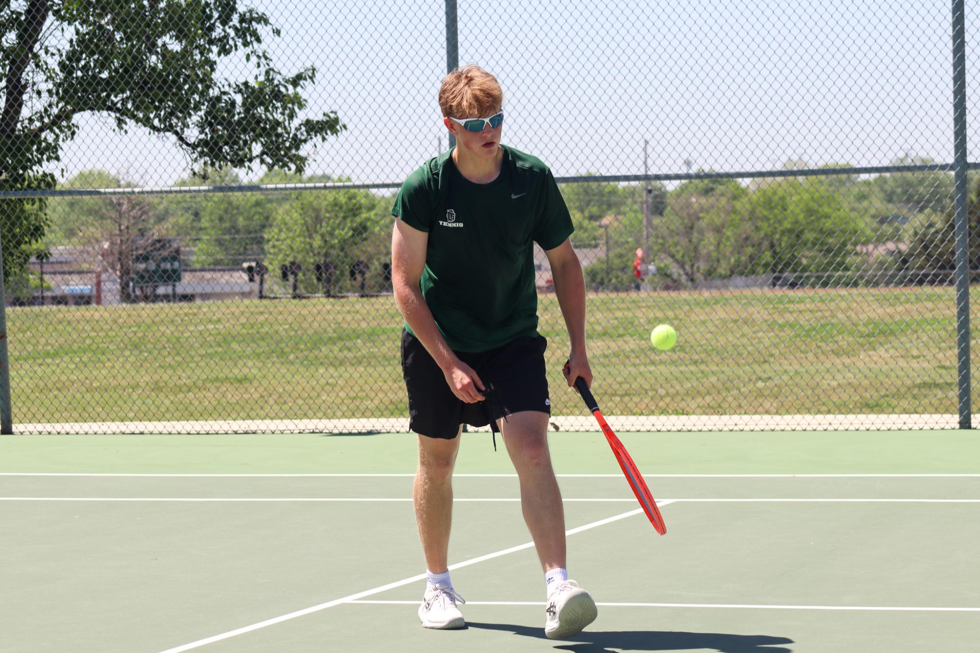 Boys Tennis Senior Night (Photos by Abbie Villarreal)