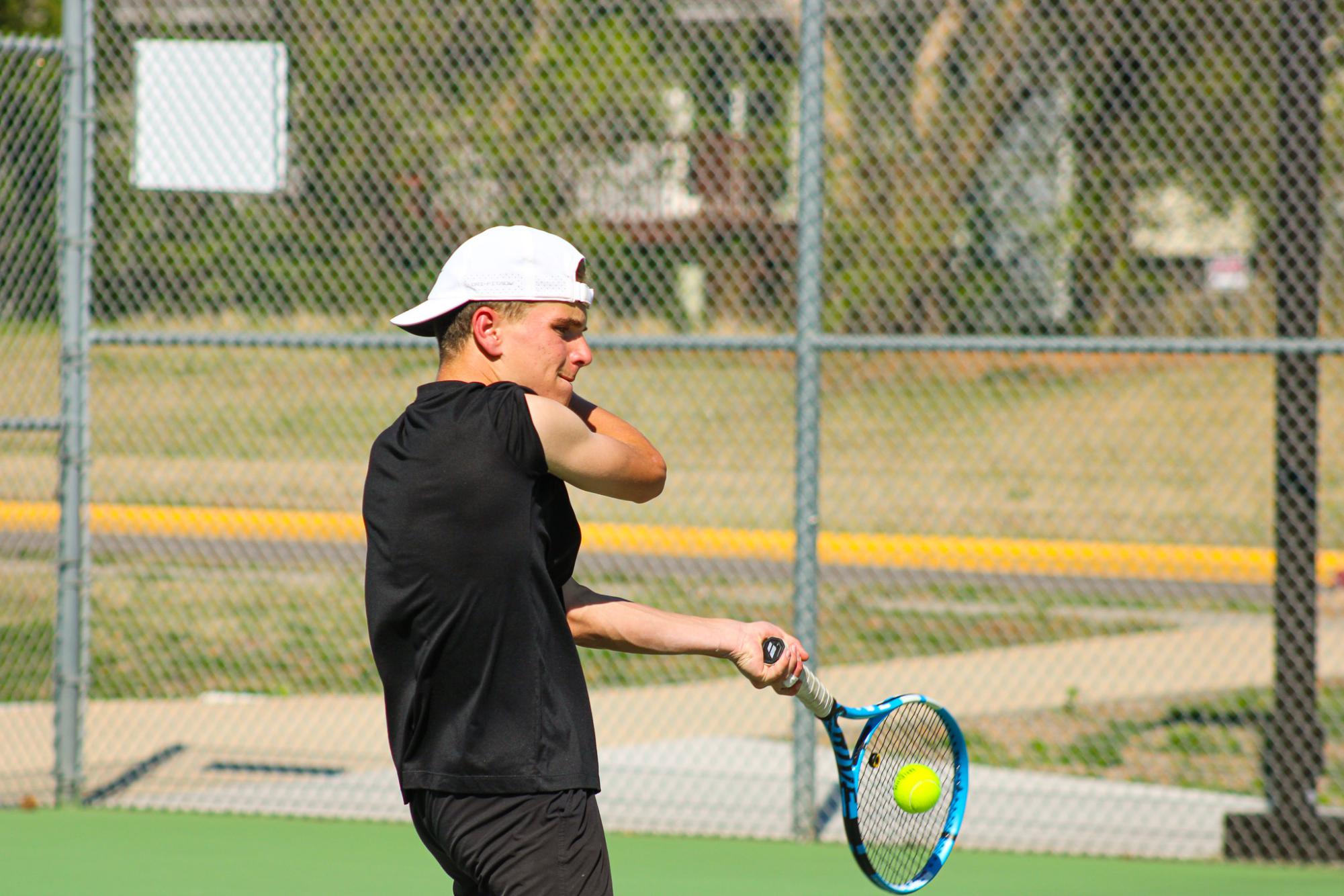 Tennis Practice (By Ava Phouangmala)