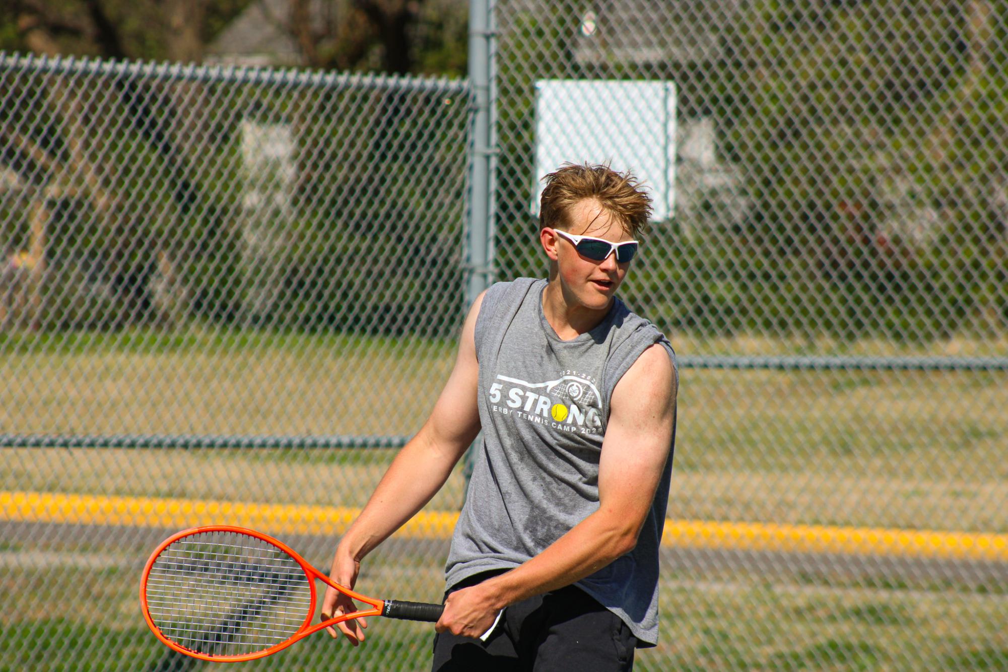 Tennis Practice (By Ava Phouangmala)