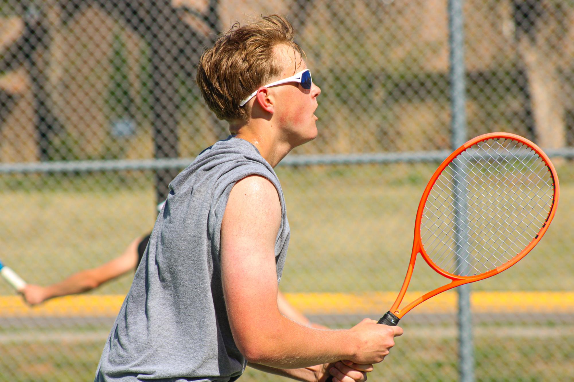 Tennis Practice (By Ava Phouangmala)