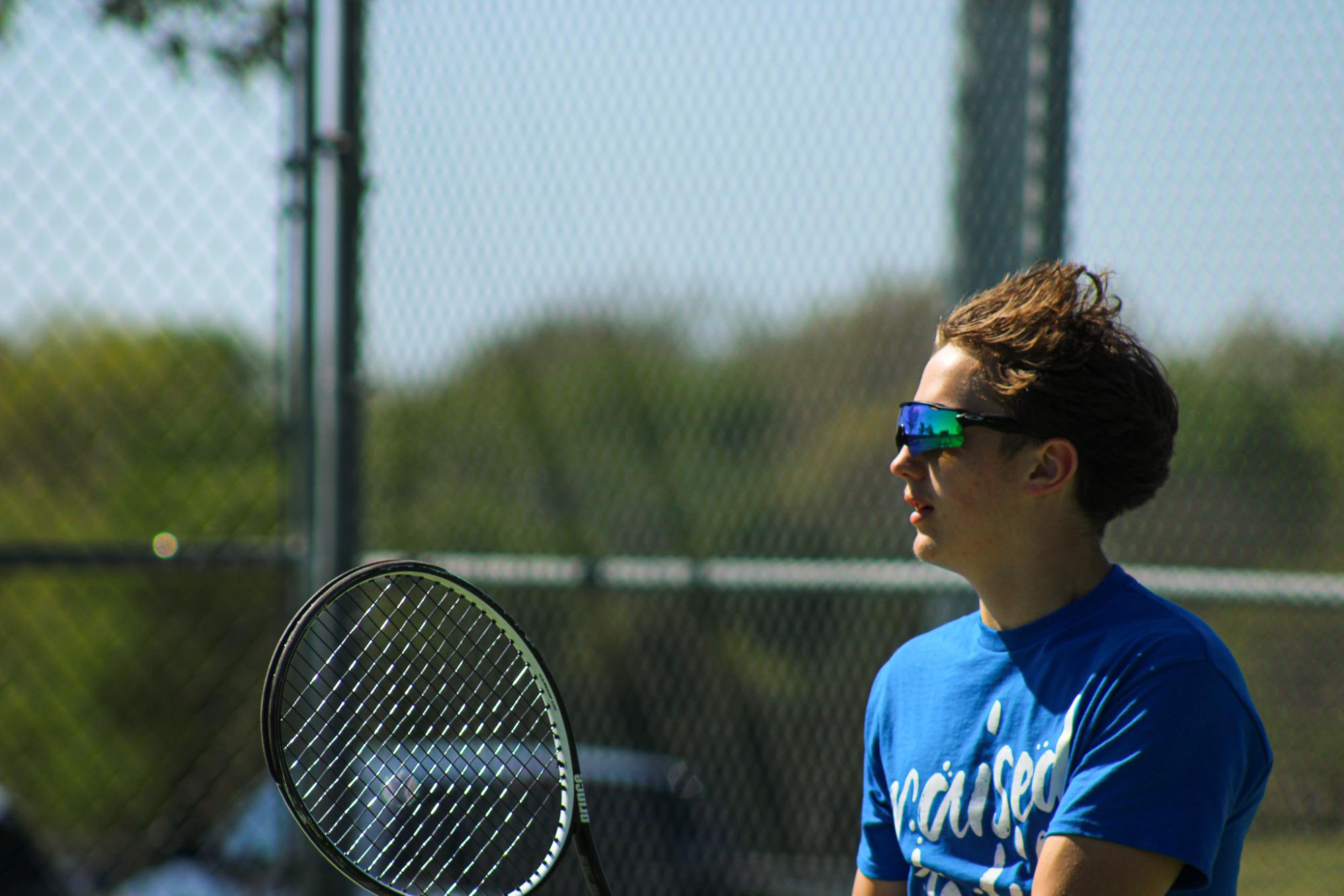 Tennis Practice (By Ava Phouangmala)