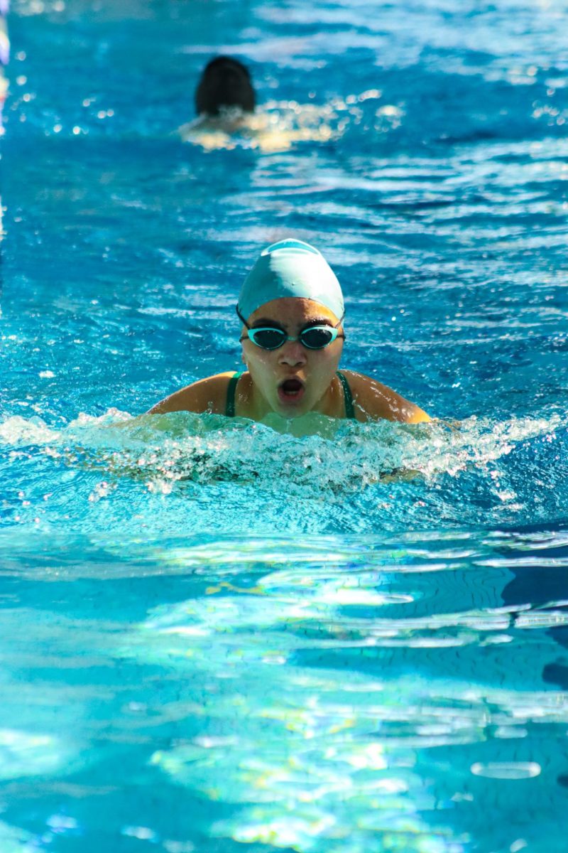 DHS Swimmers practicing at the DRC.