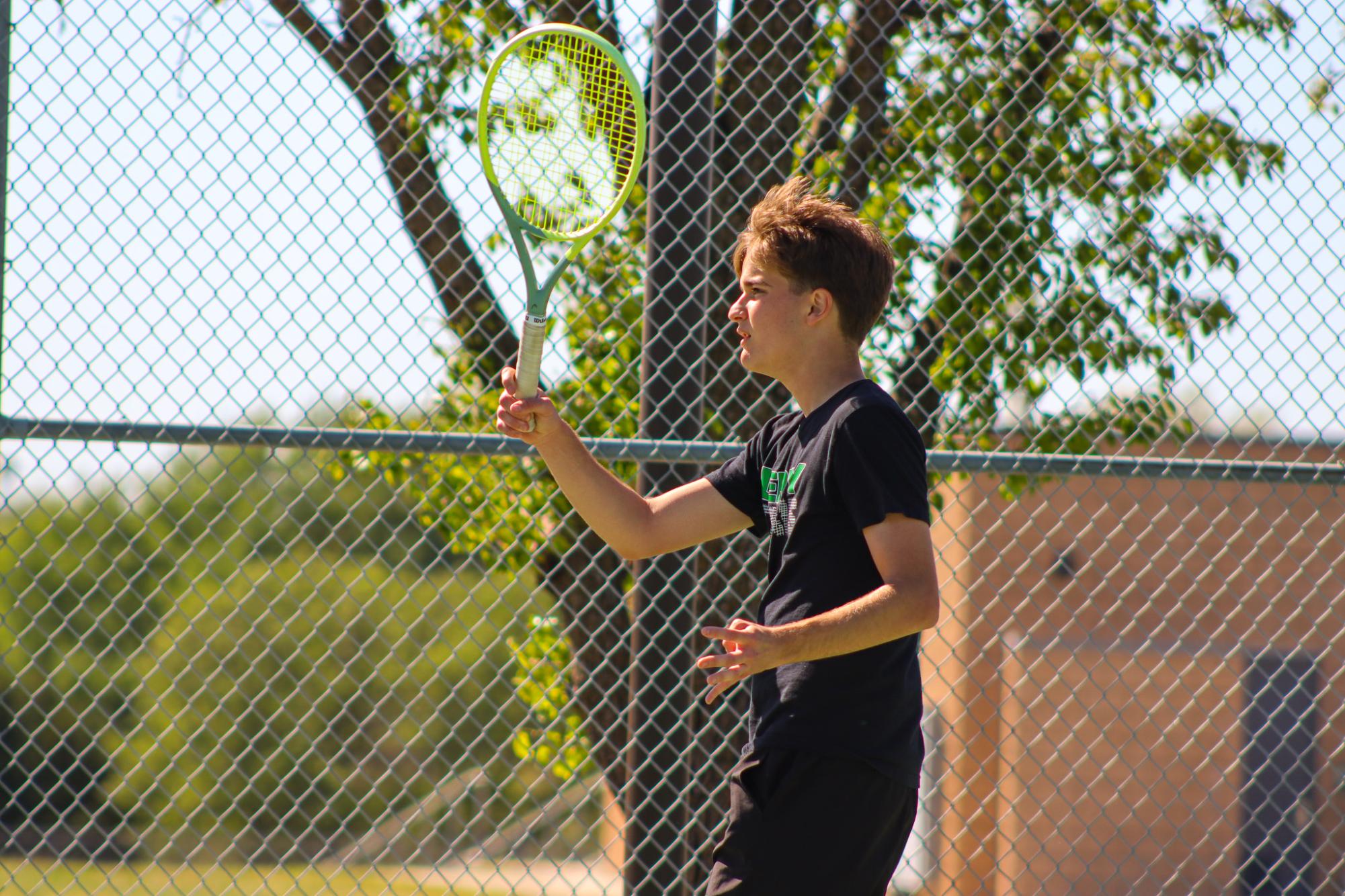 Tennis Practice (By Ava Phouangmala)