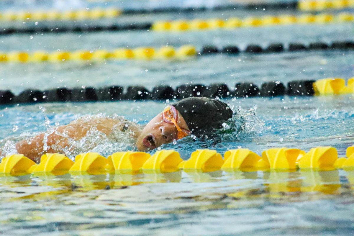 Girls swimming at Southeast high school.