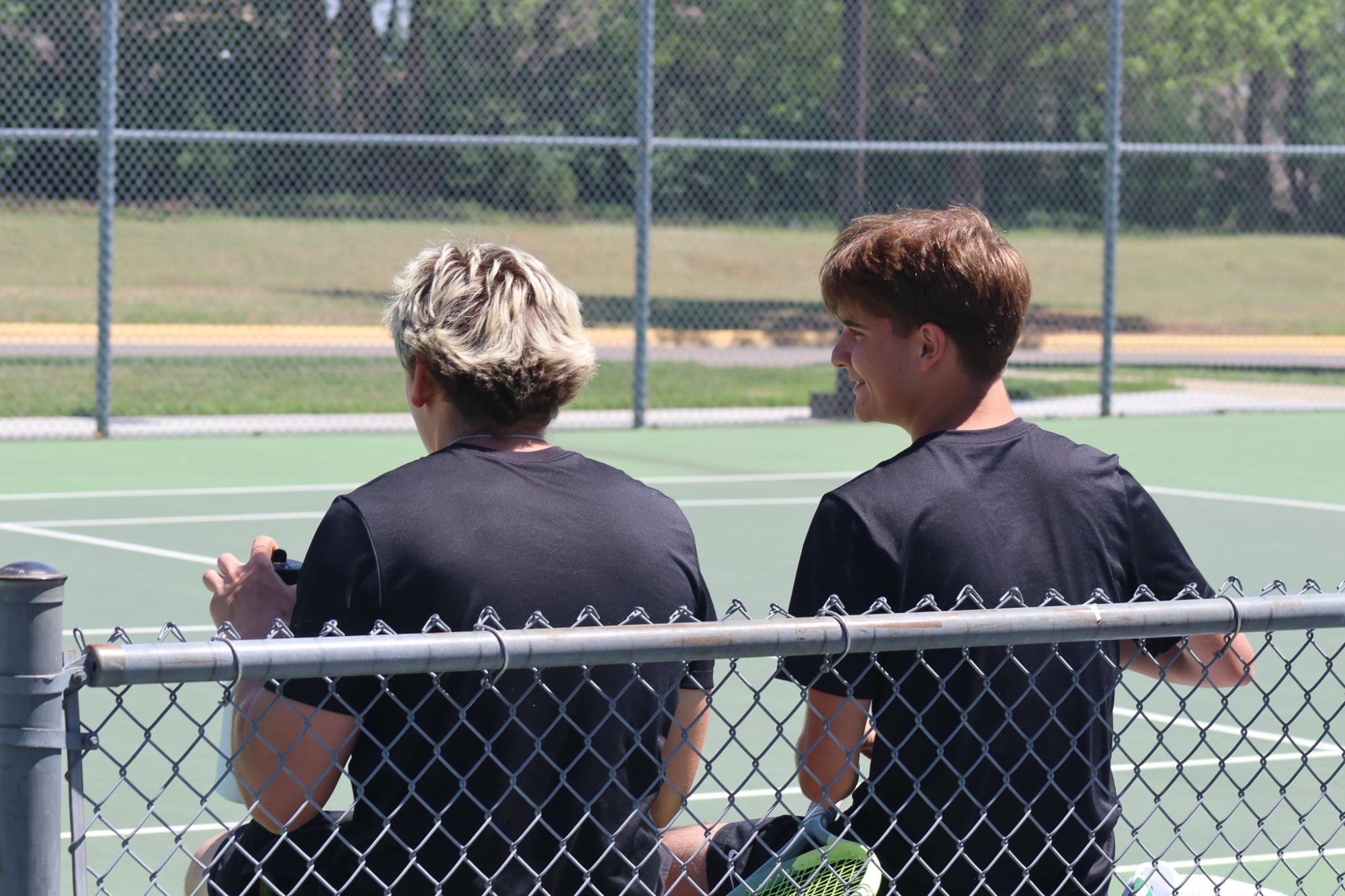 Boys Tennis Senior Night (Photos by Abbie Villarreal)