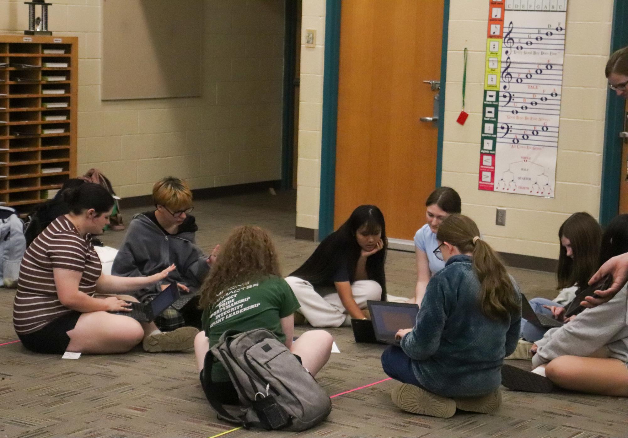 Kay Club Meeting (Photos by Brianna Santillan)