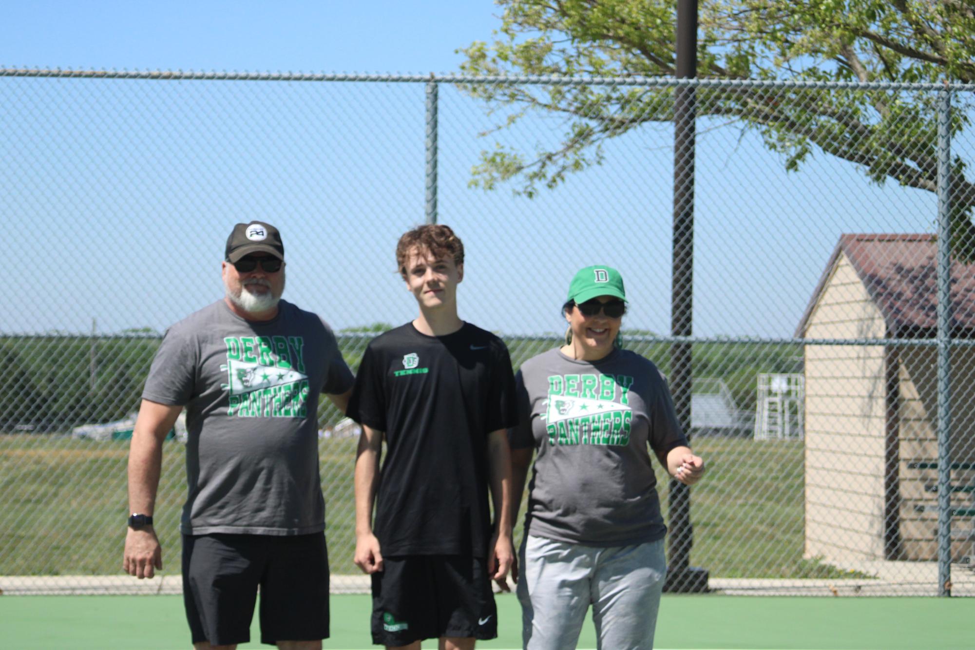 Boys Varsity Tennis, Senior Night (Photos by Tripp Stratton)