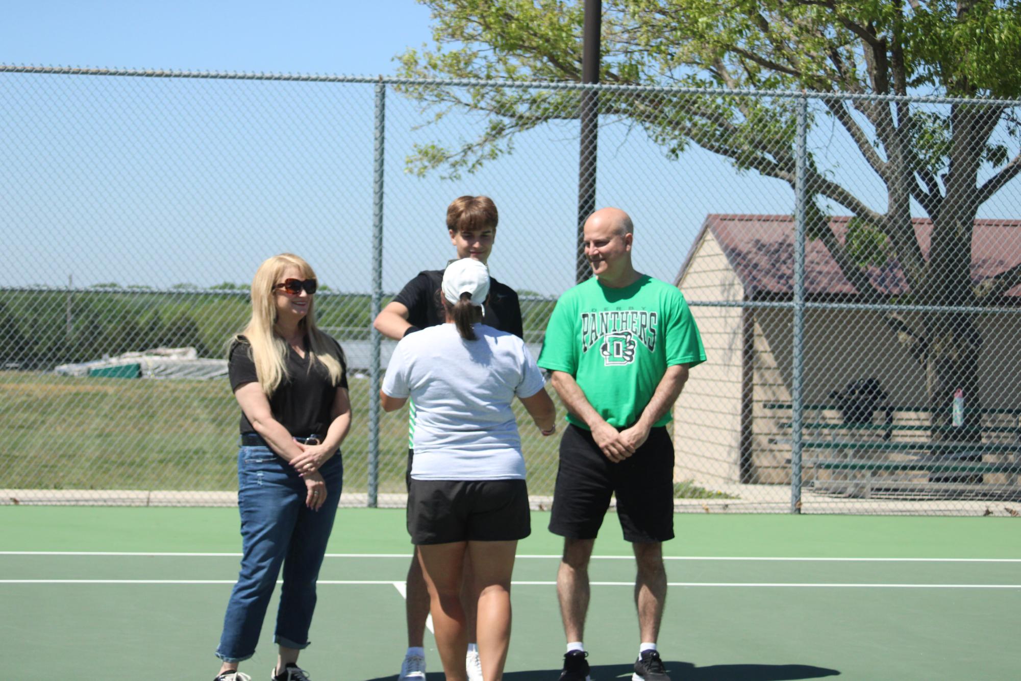 Boys Varsity Tennis, Senior Night (Photos by Tripp Stratton)