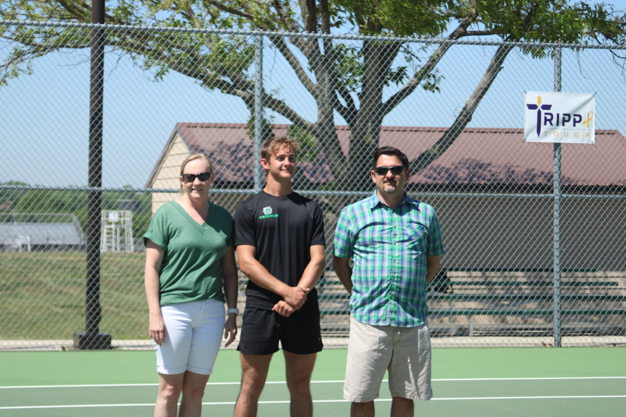 Boys Varsity Tennis, Senior Night (Photos by Tripp Stratton)