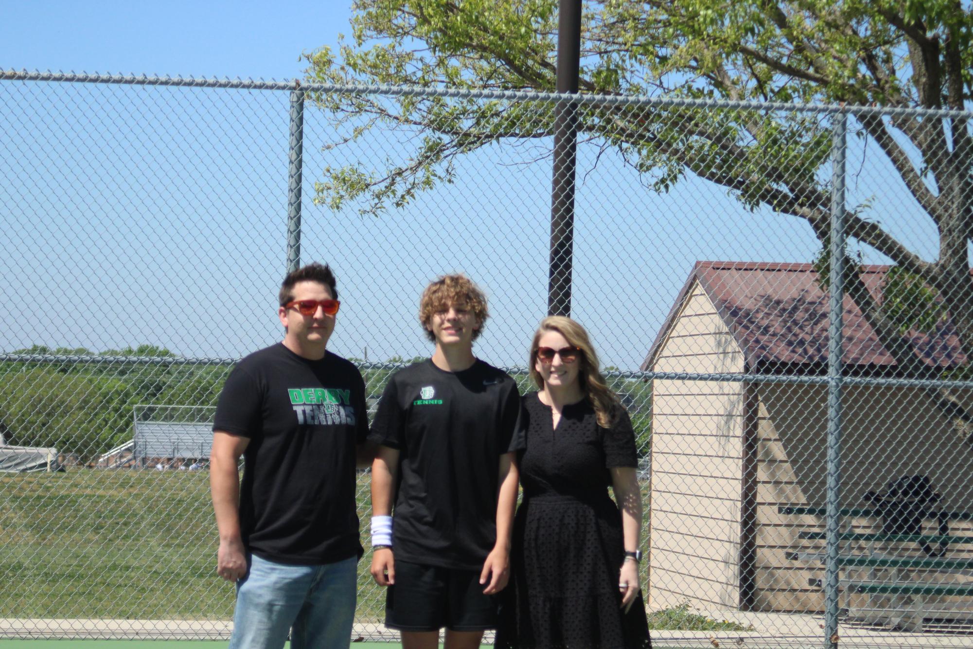 Boys Varsity Tennis, Senior Night (Photos by Tripp Stratton)