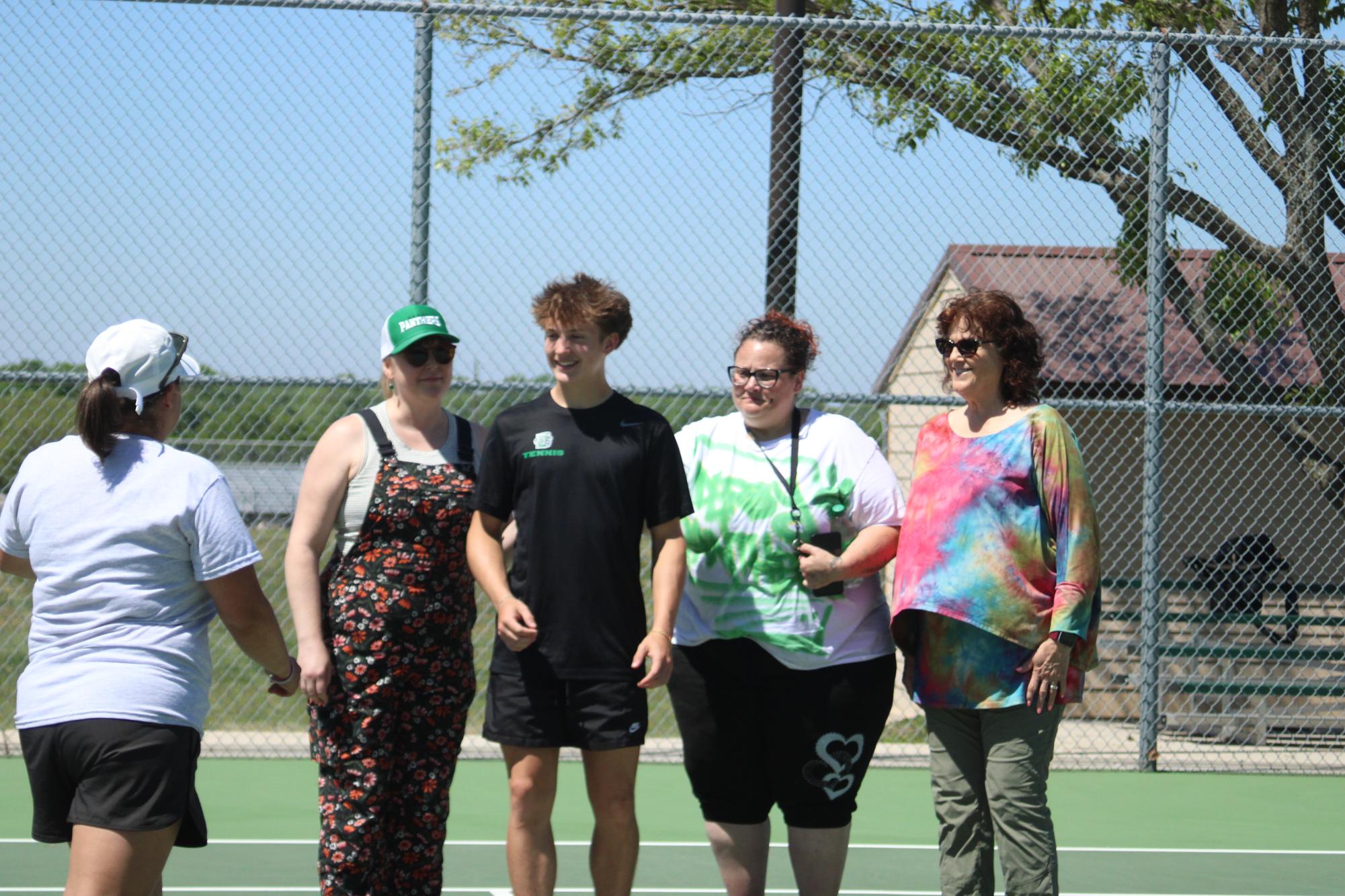 Boys Varsity Tennis, Senior Night (Photos by Tripp Stratton)