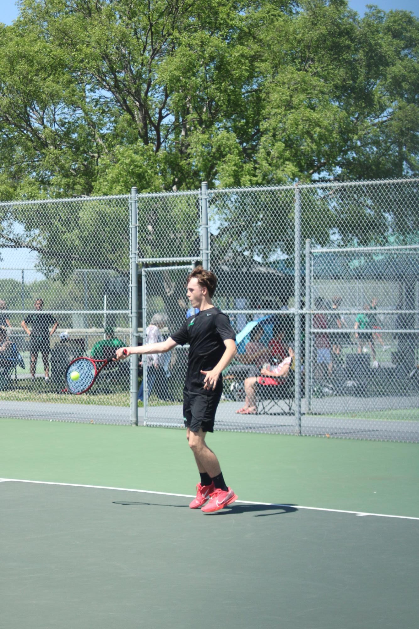 Boys Varsity Tennis, Senior Night (Photos by Tripp Stratton)