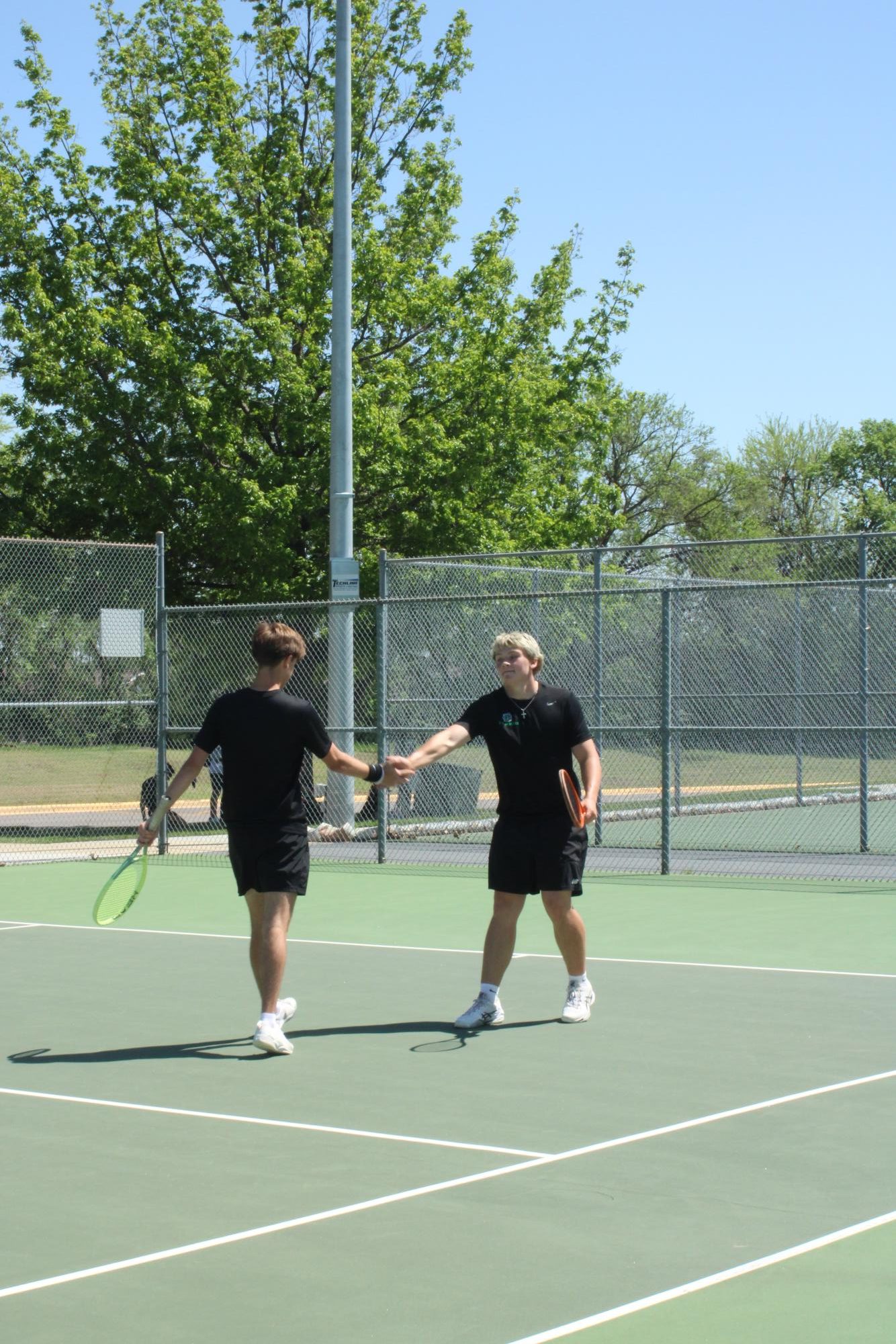 Boys Varsity Tennis, Senior Night (Photos by Tripp Stratton)