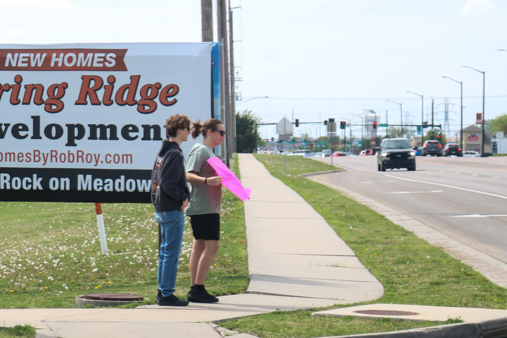 NHS Car wash (Photos by Kaelyn Kissack)