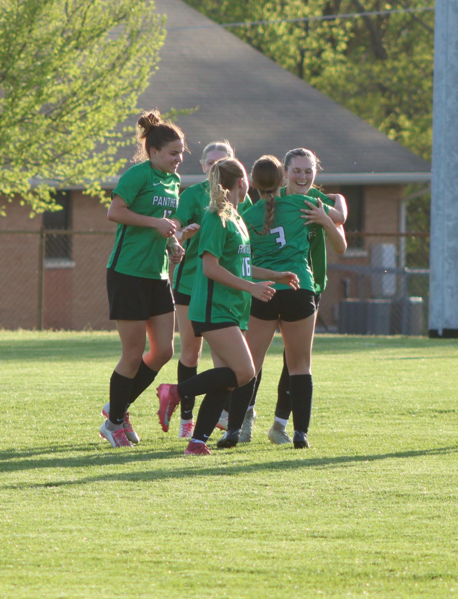 Girls Varsity Soccer Against  Andover Central