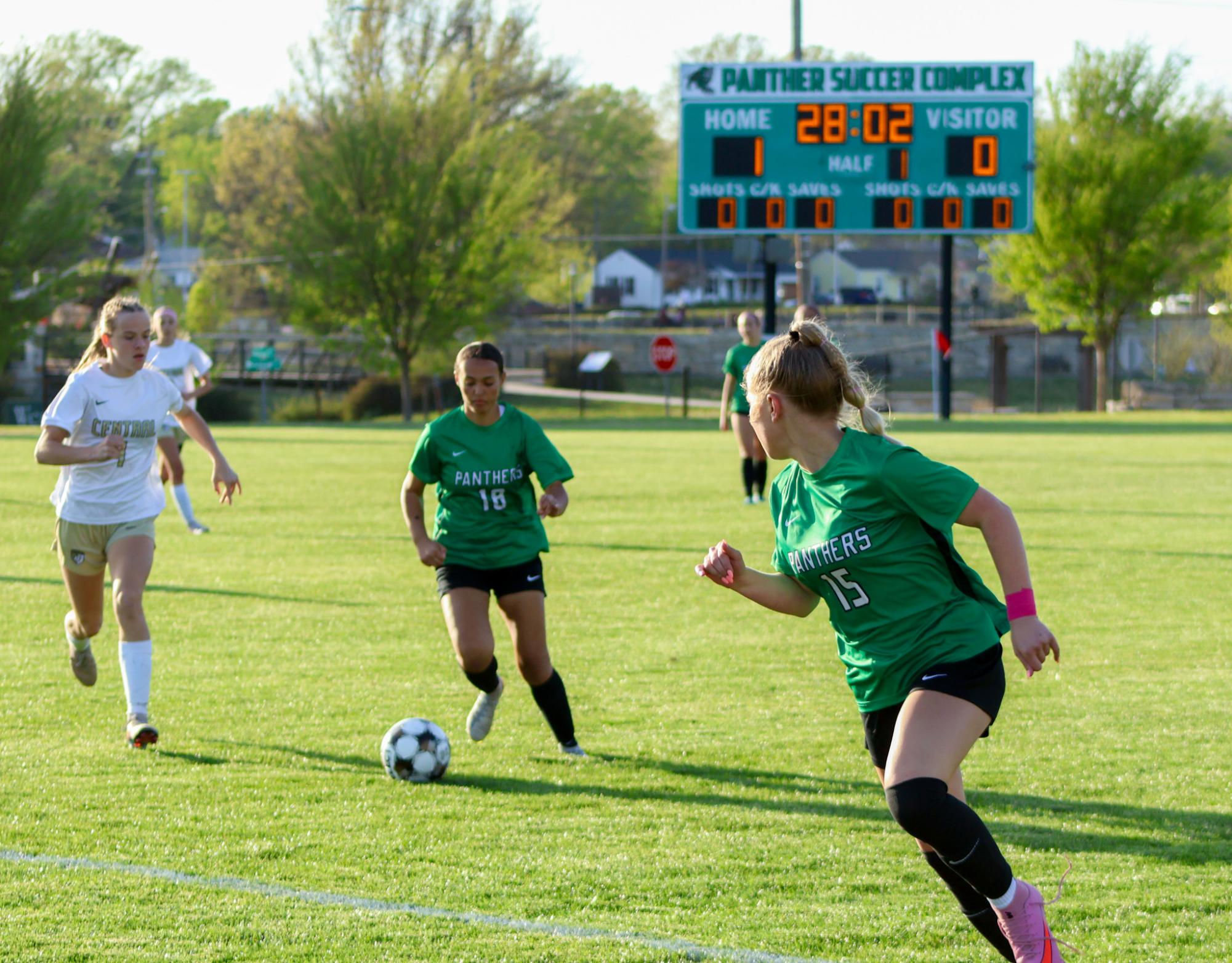 Girls Varsity Soccer Against  Andover Central