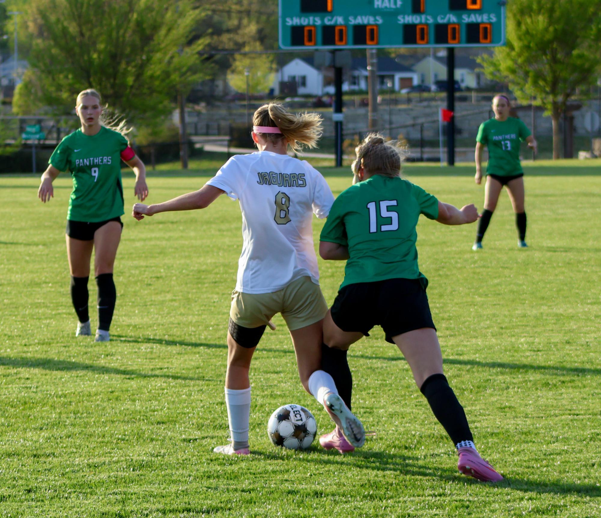 Girls Varsity Soccer Against  Andover Central