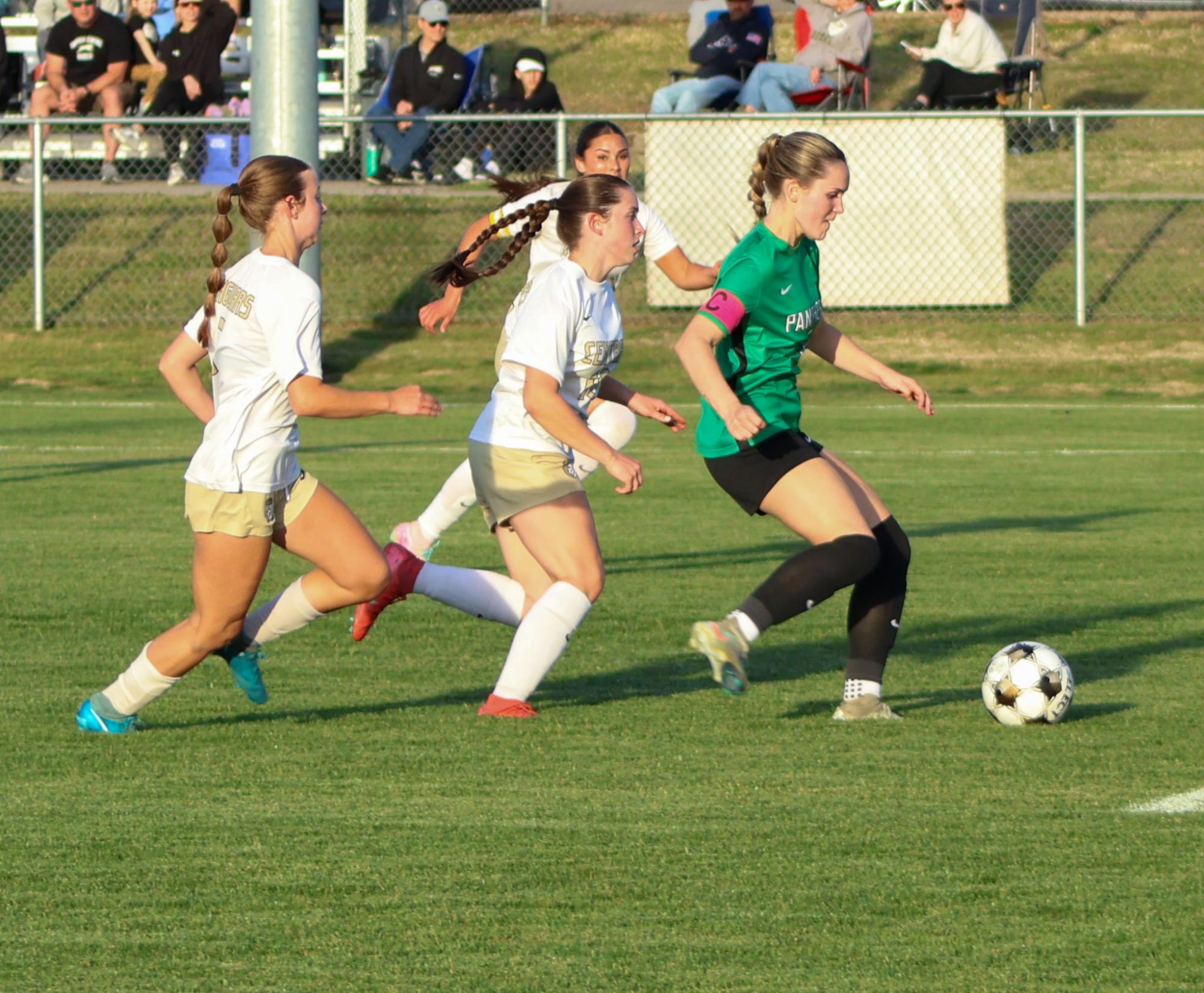 Girls Varsity Soccer Against  Andover Central